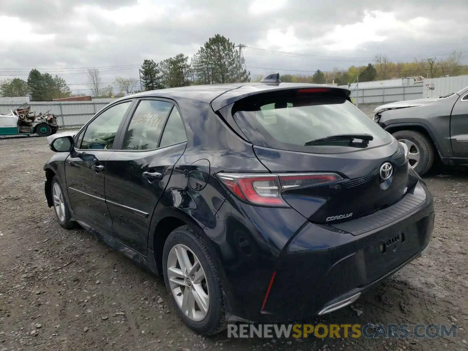 3 Photograph of a damaged car JTNK4RBEXK3051416 TOYOTA COROLLA 2019