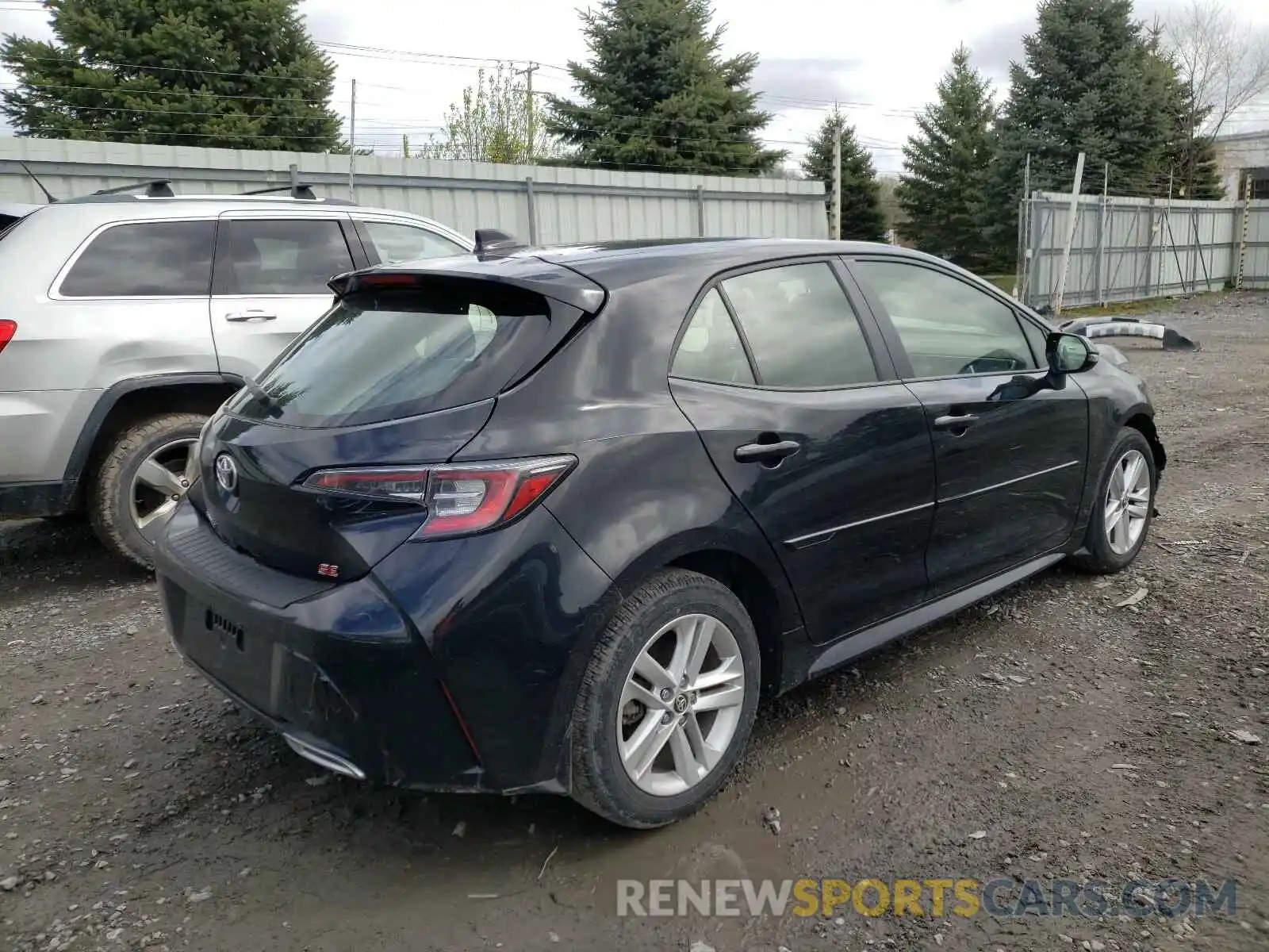 4 Photograph of a damaged car JTNK4RBEXK3051416 TOYOTA COROLLA 2019