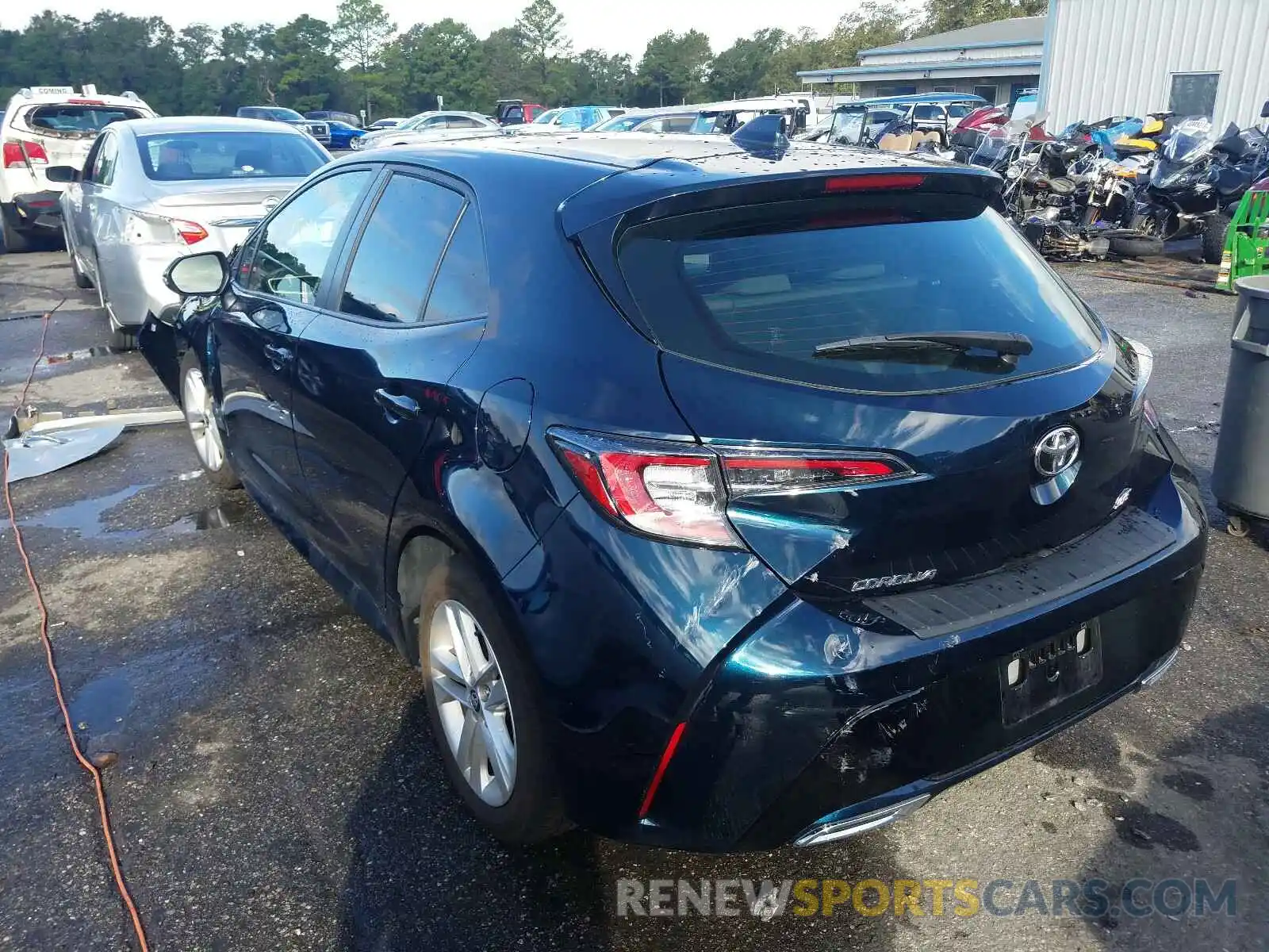 3 Photograph of a damaged car JTNK4RBEXK3057653 TOYOTA COROLLA 2019