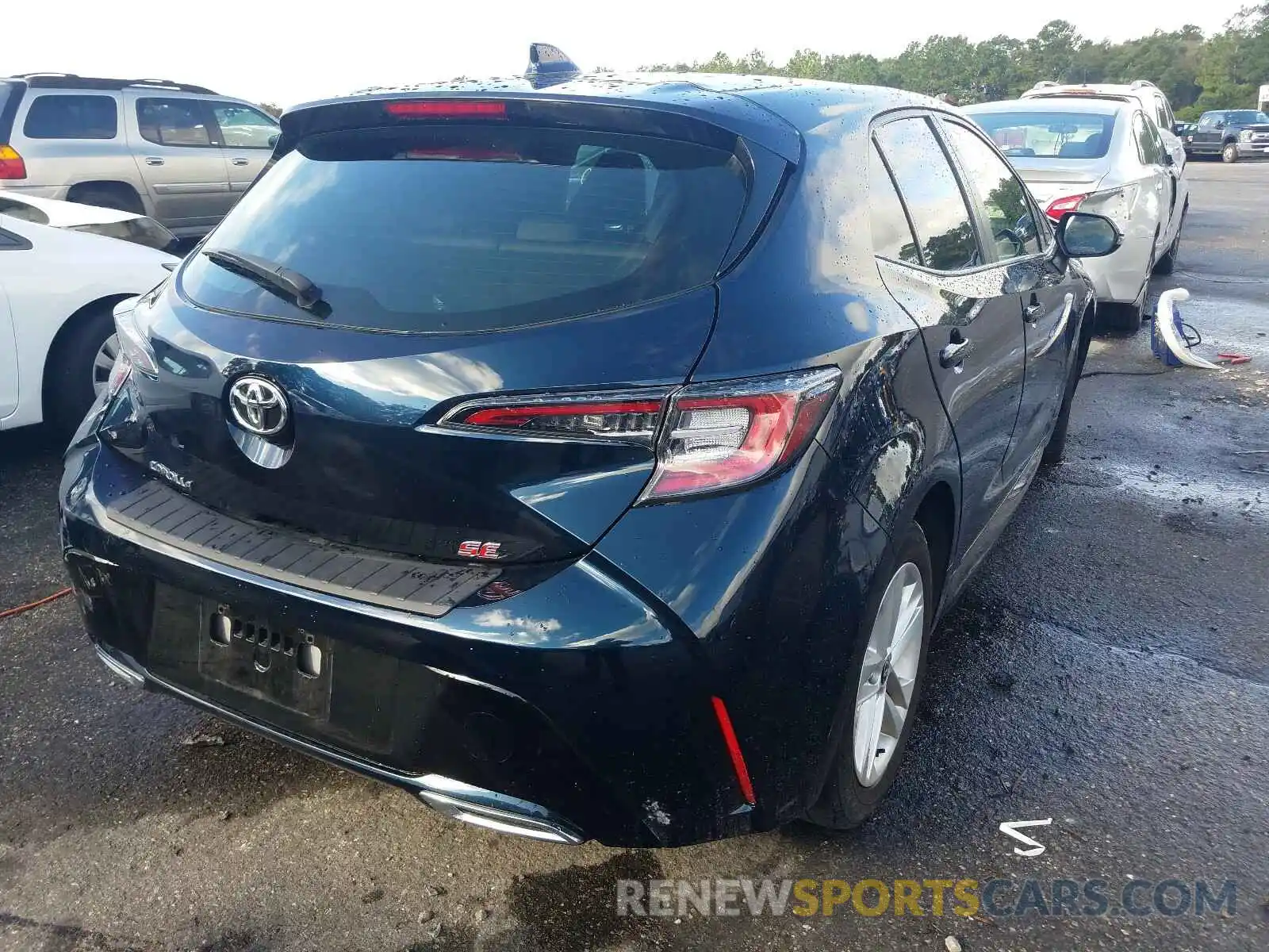 4 Photograph of a damaged car JTNK4RBEXK3057653 TOYOTA COROLLA 2019