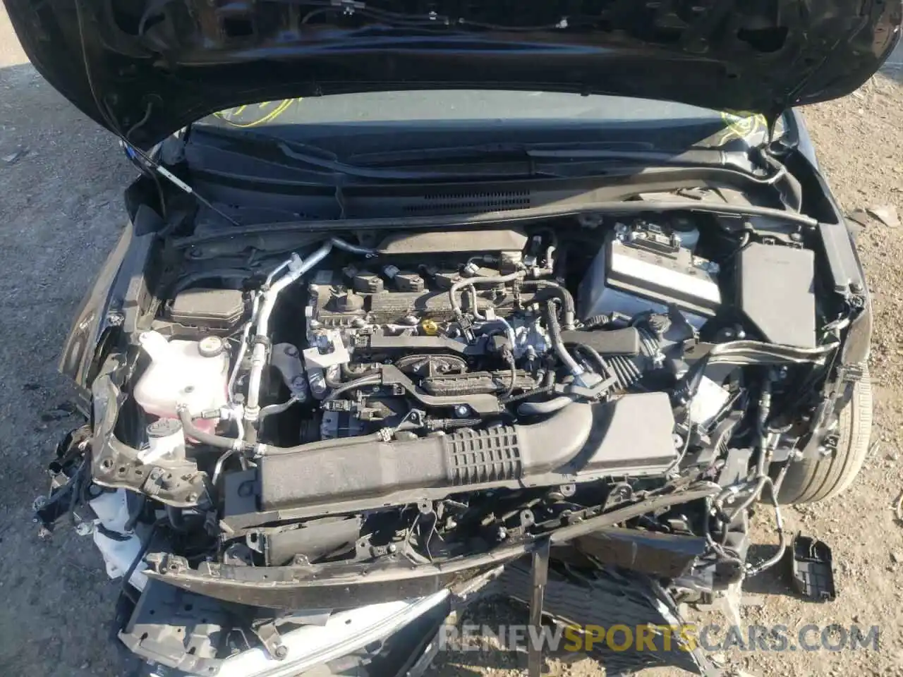 7 Photograph of a damaged car JTNK4RBEXK3059919 TOYOTA COROLLA 2019