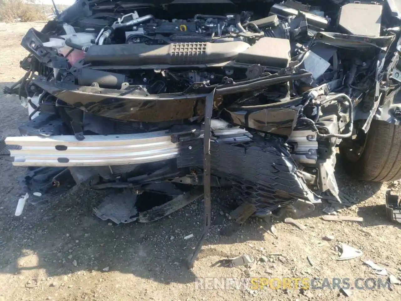 9 Photograph of a damaged car JTNK4RBEXK3059919 TOYOTA COROLLA 2019