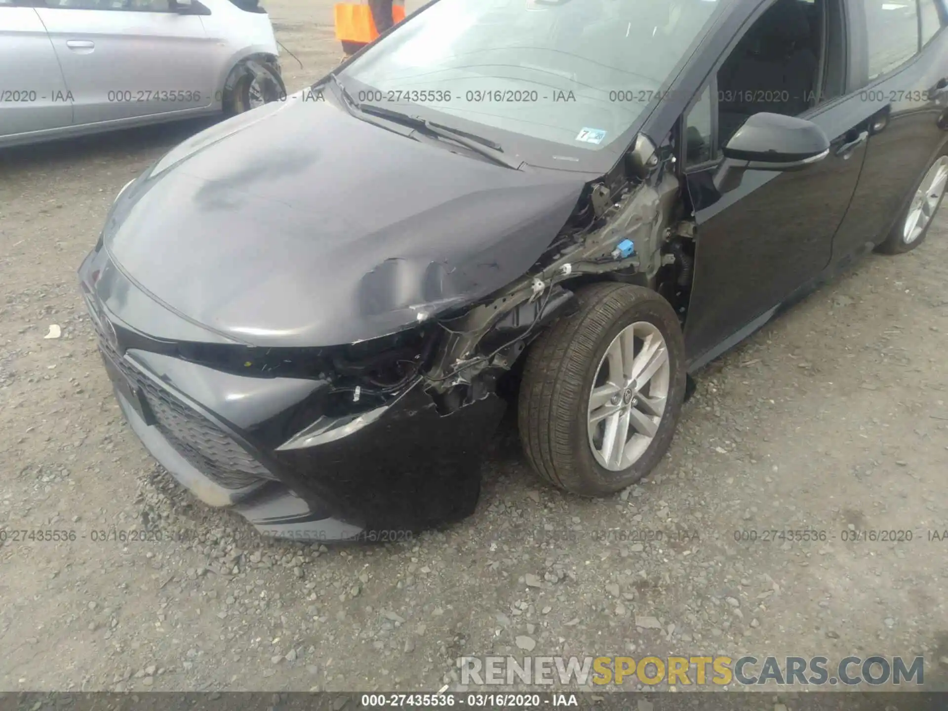 6 Photograph of a damaged car JTNK4RBEXK3063565 TOYOTA COROLLA 2019