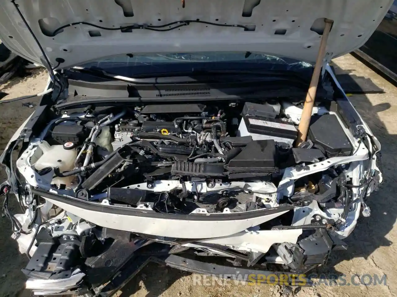 7 Photograph of a damaged car JTNK4RBEXK3069513 TOYOTA COROLLA 2019