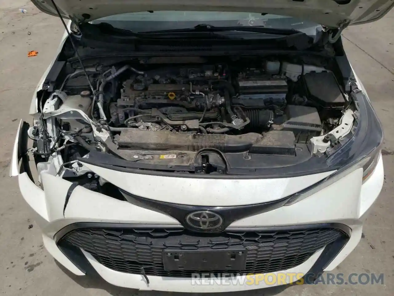 7 Photograph of a damaged car JTNK4RBEXK3070337 TOYOTA COROLLA 2019