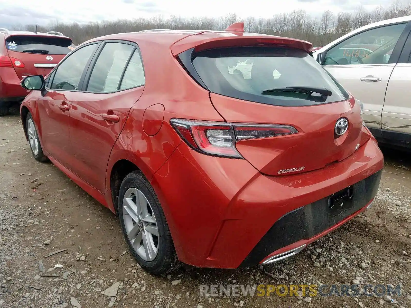 3 Photograph of a damaged car JTNK4RBEXK3073237 TOYOTA COROLLA 2019