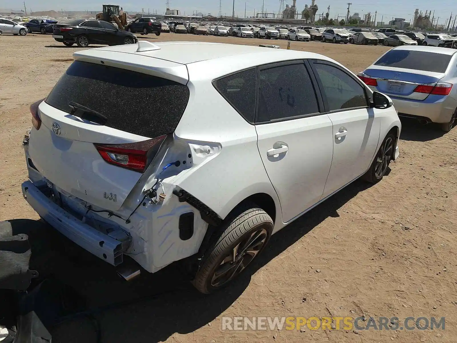 4 Photograph of a damaged car JTNKARJE8JJ563230 TOYOTA COROLLA 2019