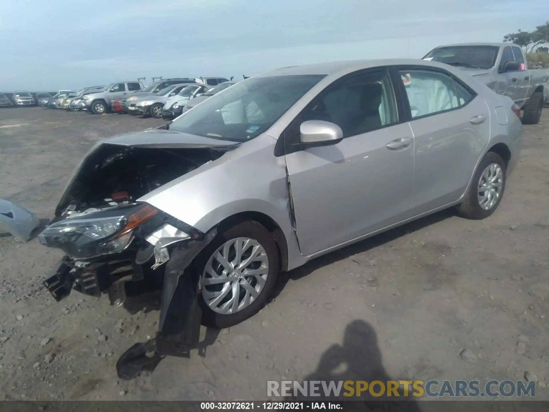 2 Photograph of a damaged car SYFBURHE1KP904417 TOYOTA COROLLA 2019