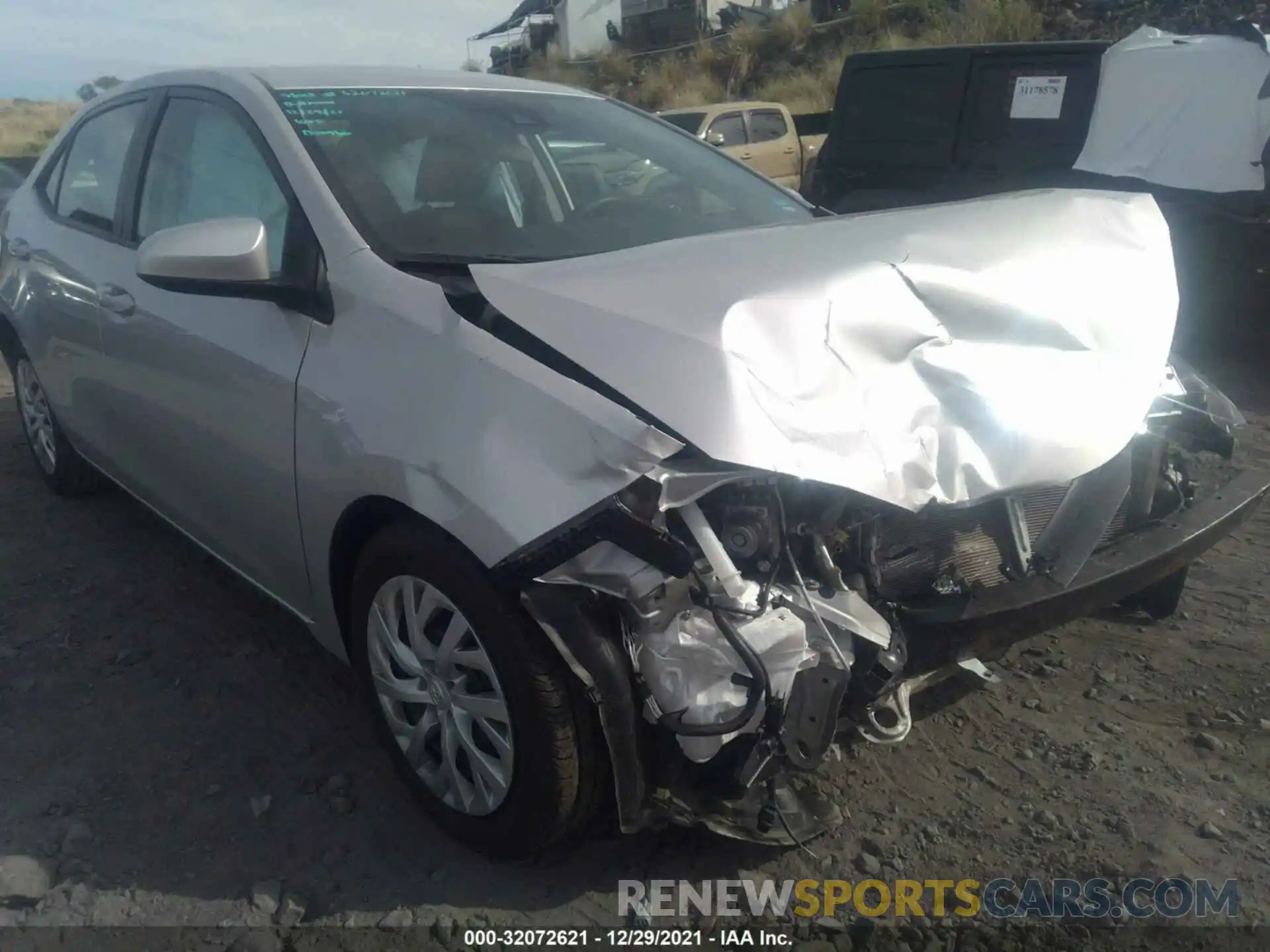 6 Photograph of a damaged car SYFBURHE1KP904417 TOYOTA COROLLA 2019