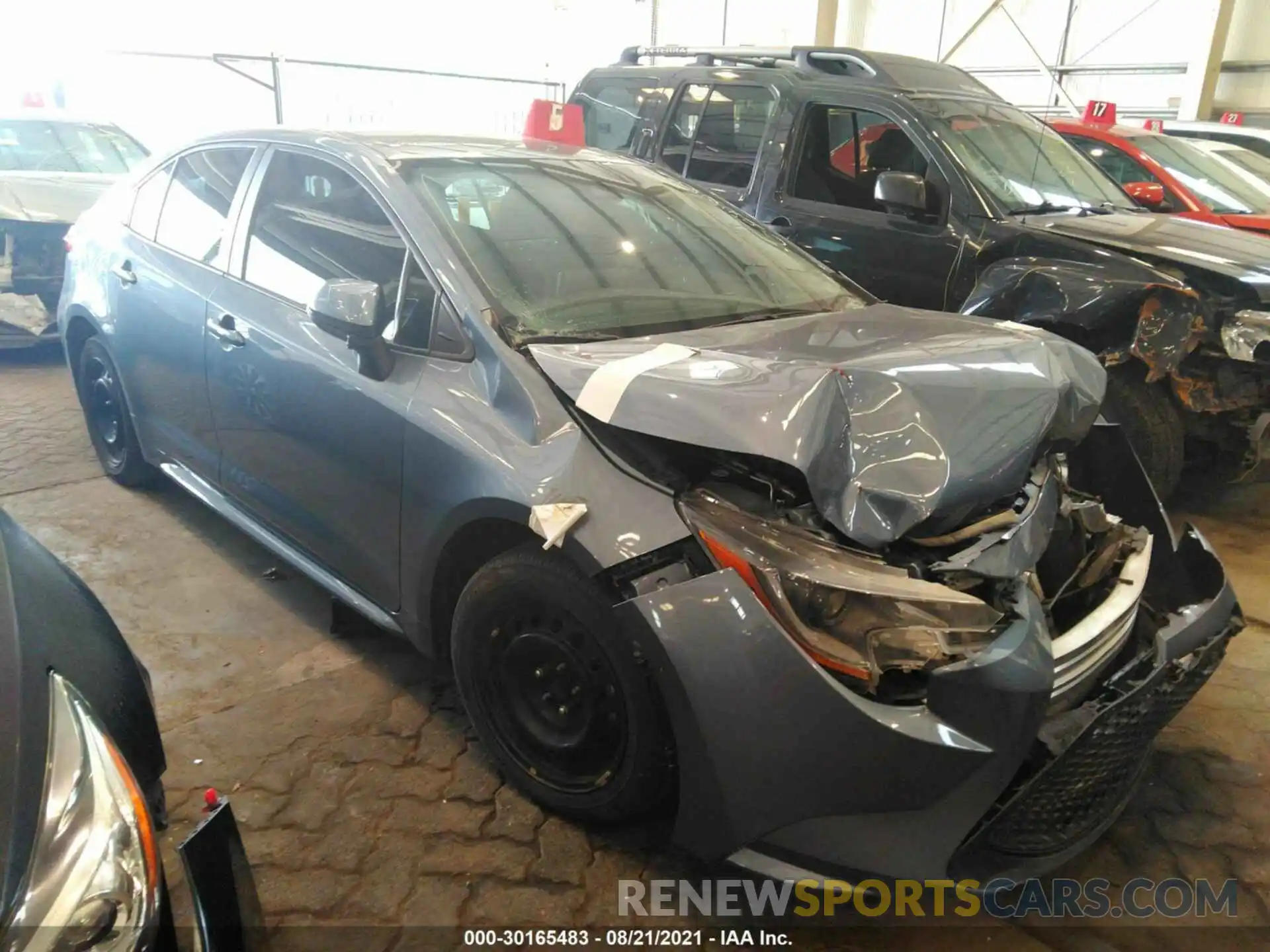 1 Photograph of a damaged car 000EPRAE0LP122240 TOYOTA COROLLA 2020