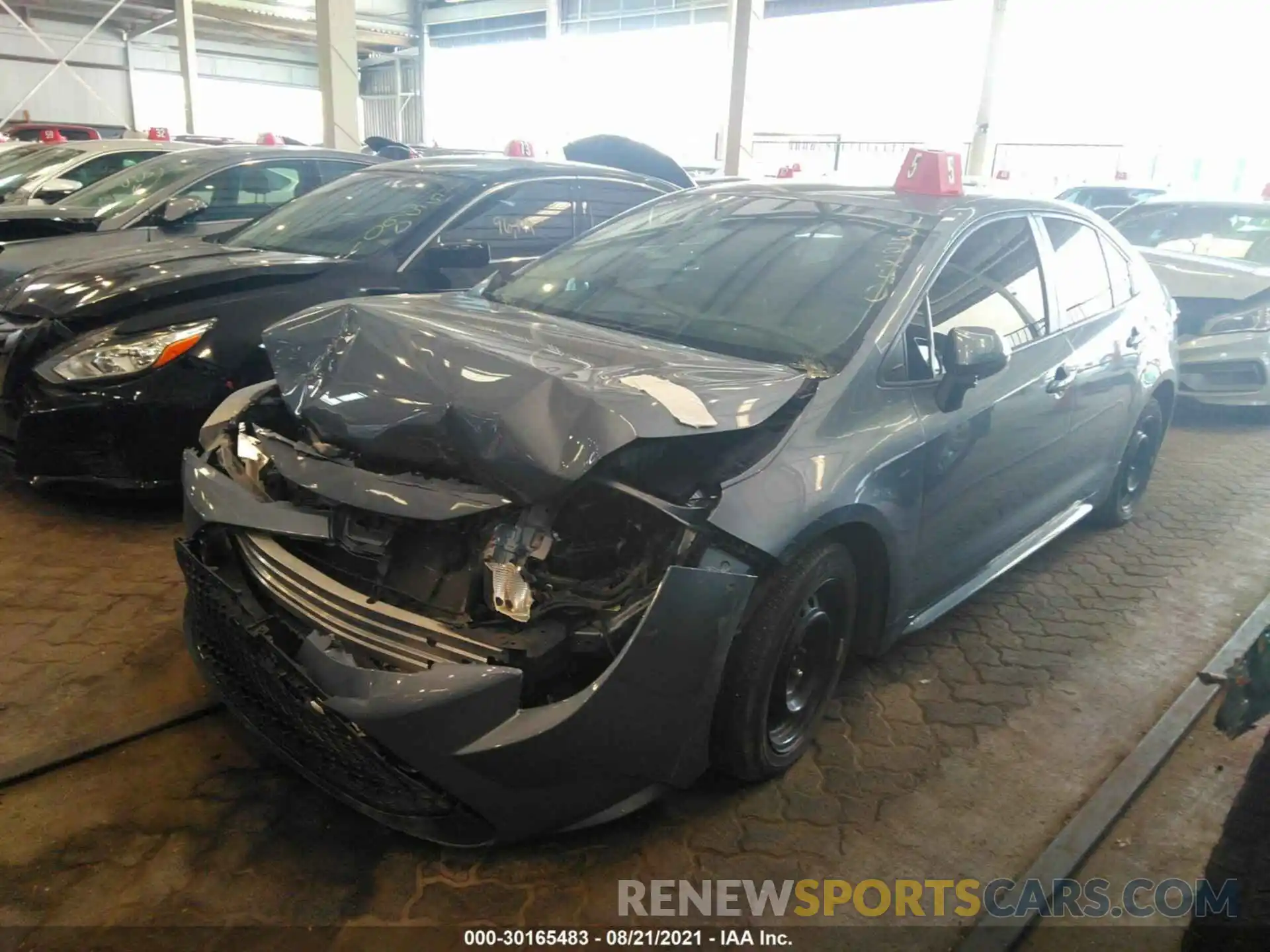 2 Photograph of a damaged car 000EPRAE0LP122240 TOYOTA COROLLA 2020