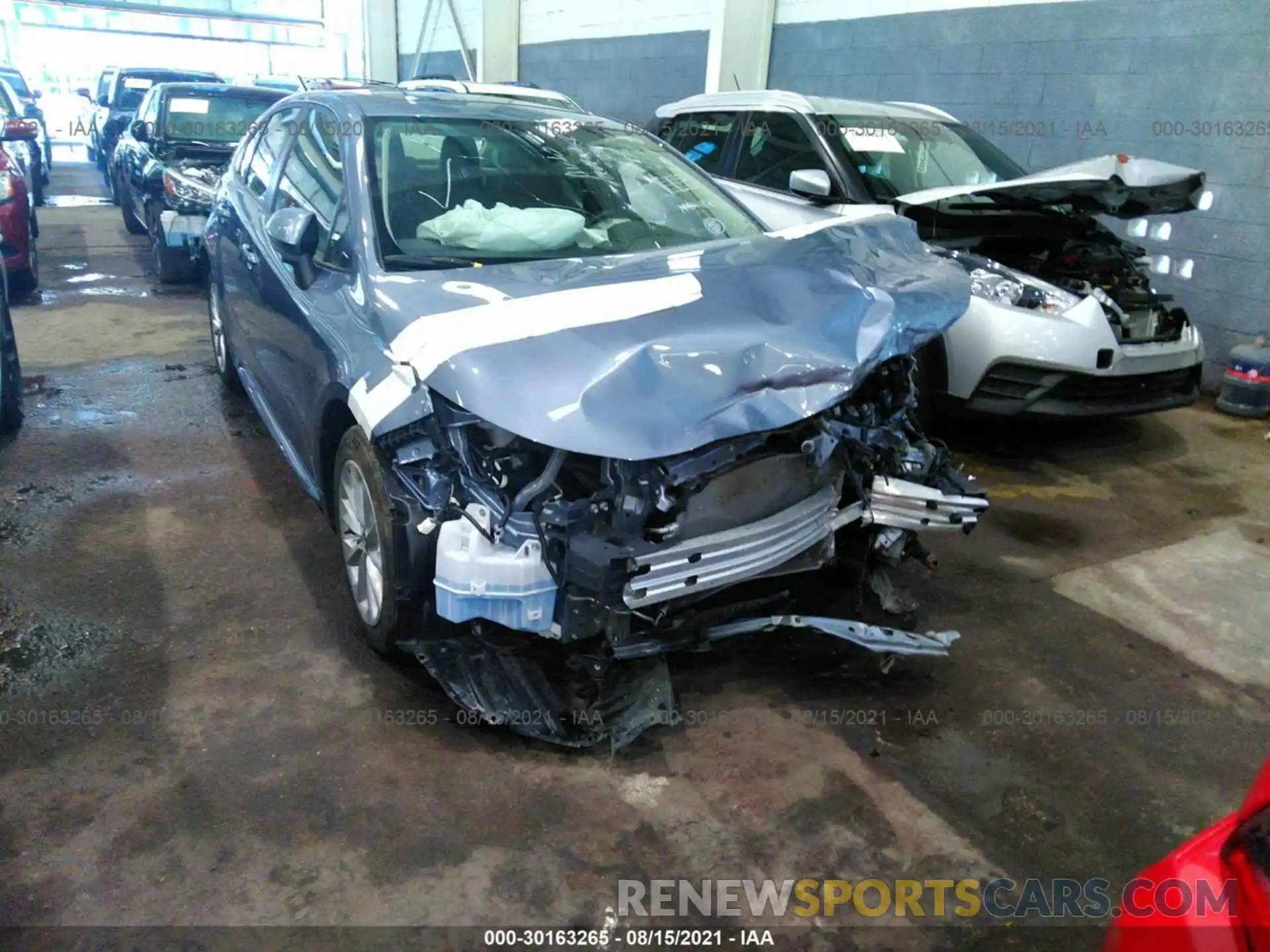 1 Photograph of a damaged car 000HPRAEXLJ068110 TOYOTA COROLLA 2020