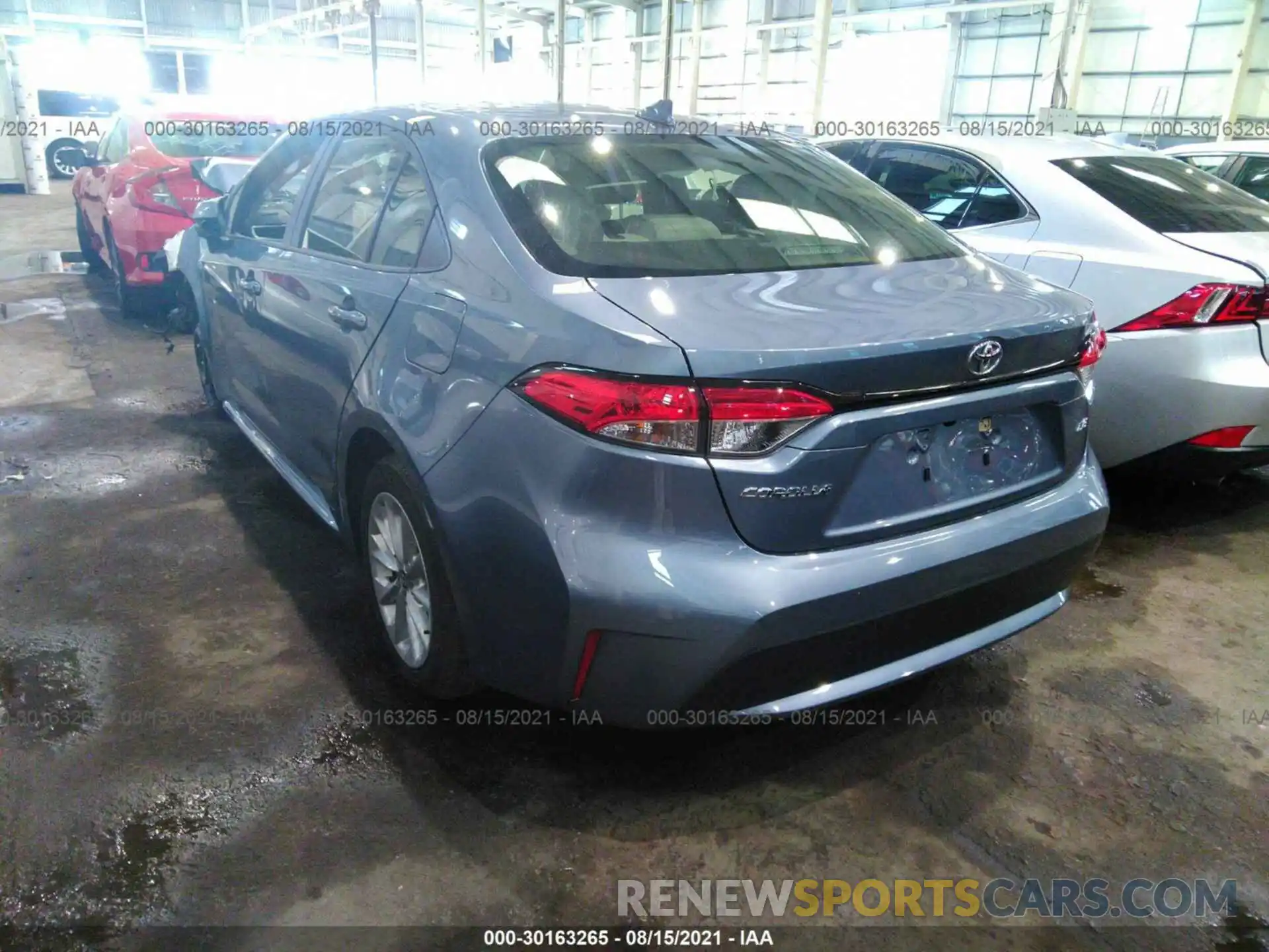 3 Photograph of a damaged car 000HPRAEXLJ068110 TOYOTA COROLLA 2020