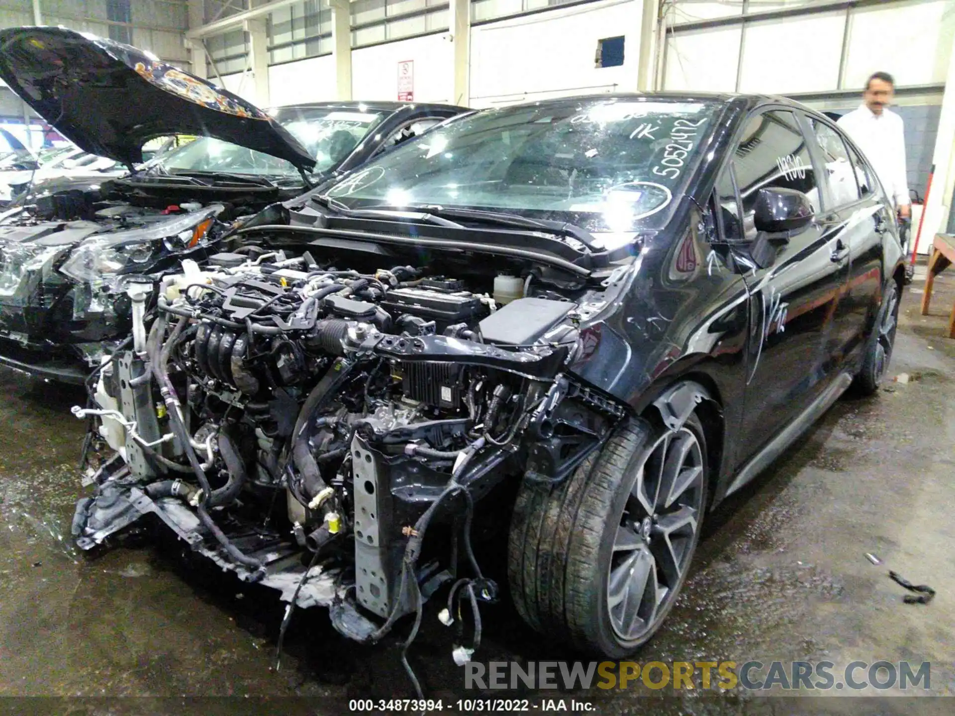 2 Photograph of a damaged car 000S4RCE2LJ037106 TOYOTA COROLLA 2020