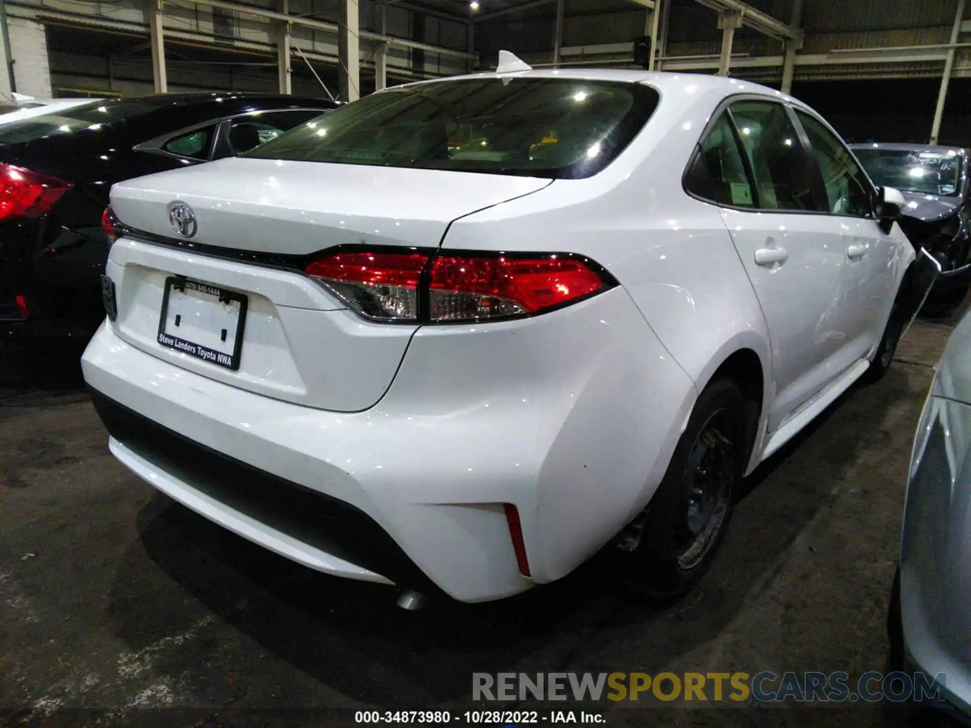 4 Photograph of a damaged car 00DEPRAE8LJ081067 TOYOTA COROLLA 2020