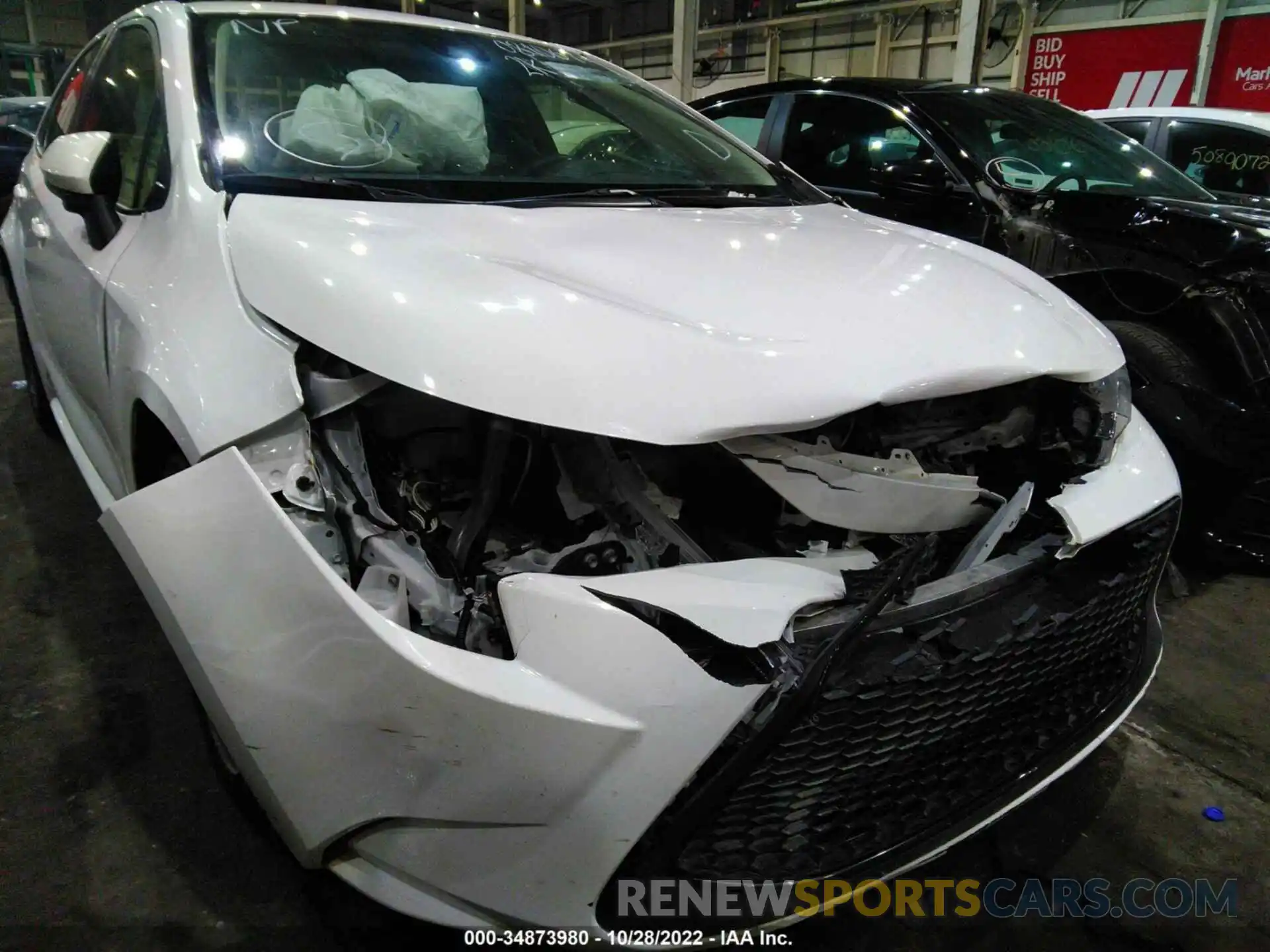 6 Photograph of a damaged car 00DEPRAE8LJ081067 TOYOTA COROLLA 2020