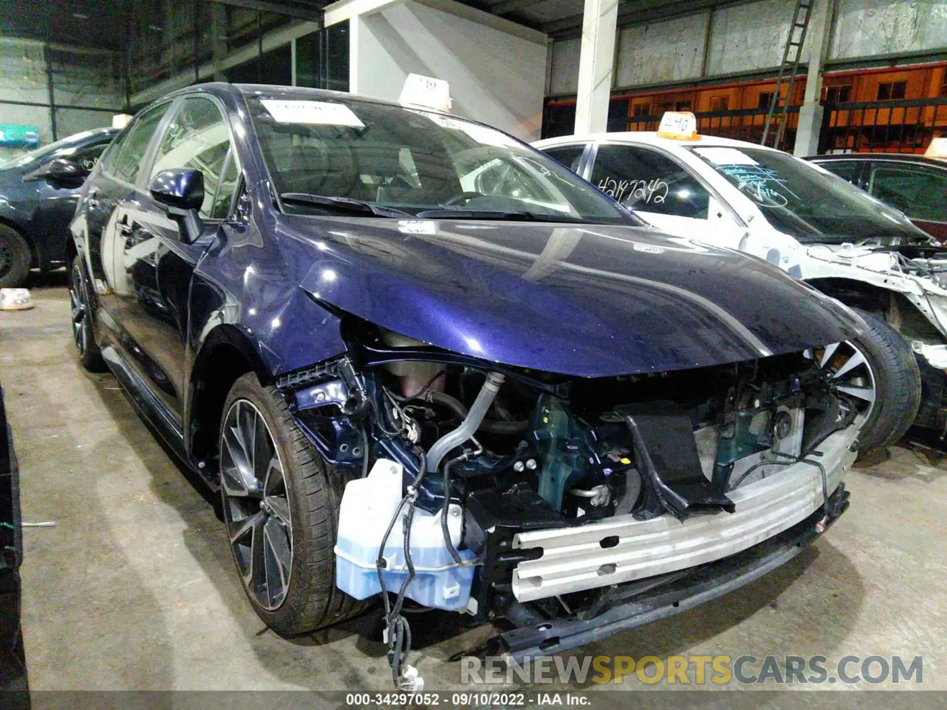 1 Photograph of a damaged car 00DS4RCE7LJ032077 TOYOTA COROLLA 2020