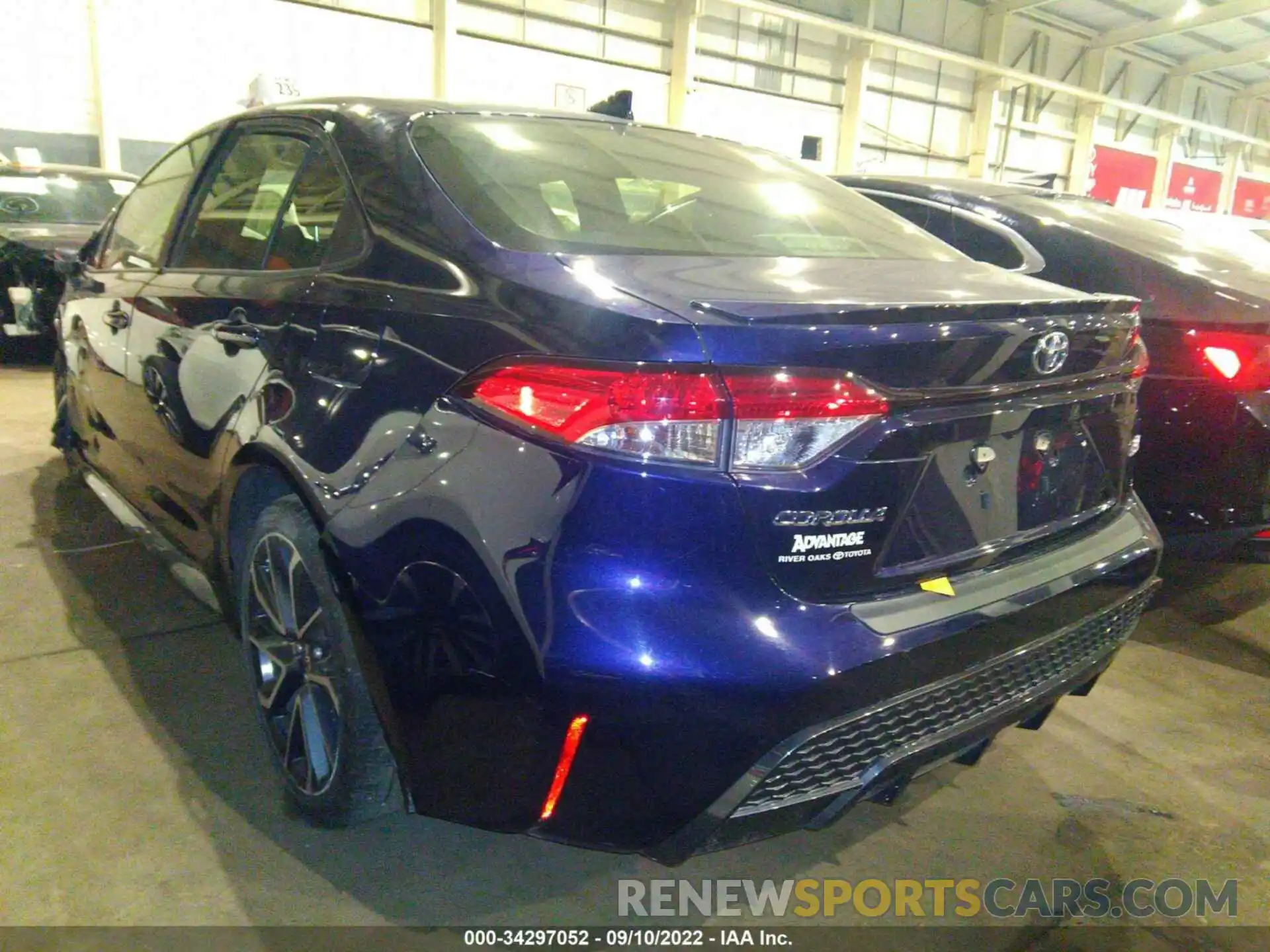 3 Photograph of a damaged car 00DS4RCE7LJ032077 TOYOTA COROLLA 2020