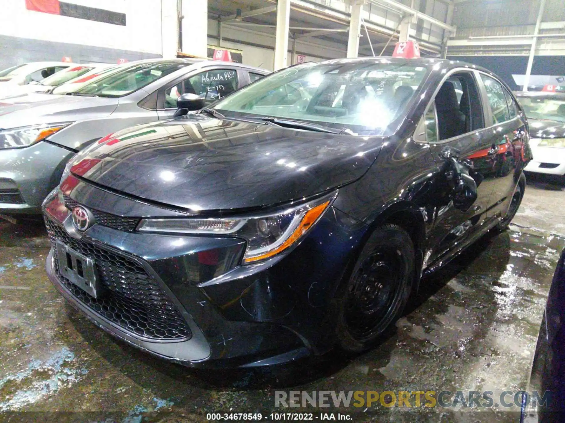 2 Photograph of a damaged car 00FBPRBE2LP126436 TOYOTA COROLLA 2020