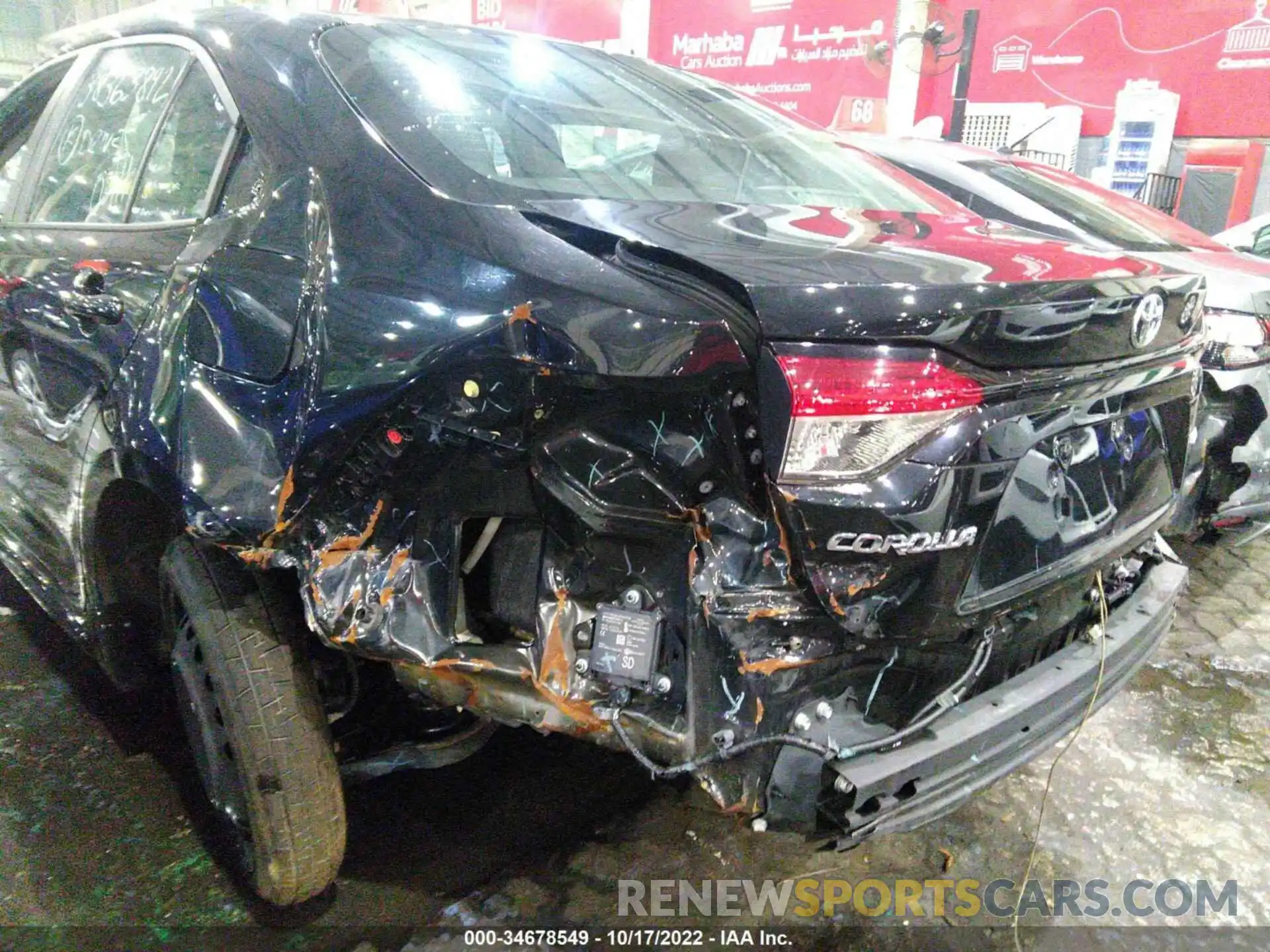 6 Photograph of a damaged car 00FBPRBE2LP126436 TOYOTA COROLLA 2020