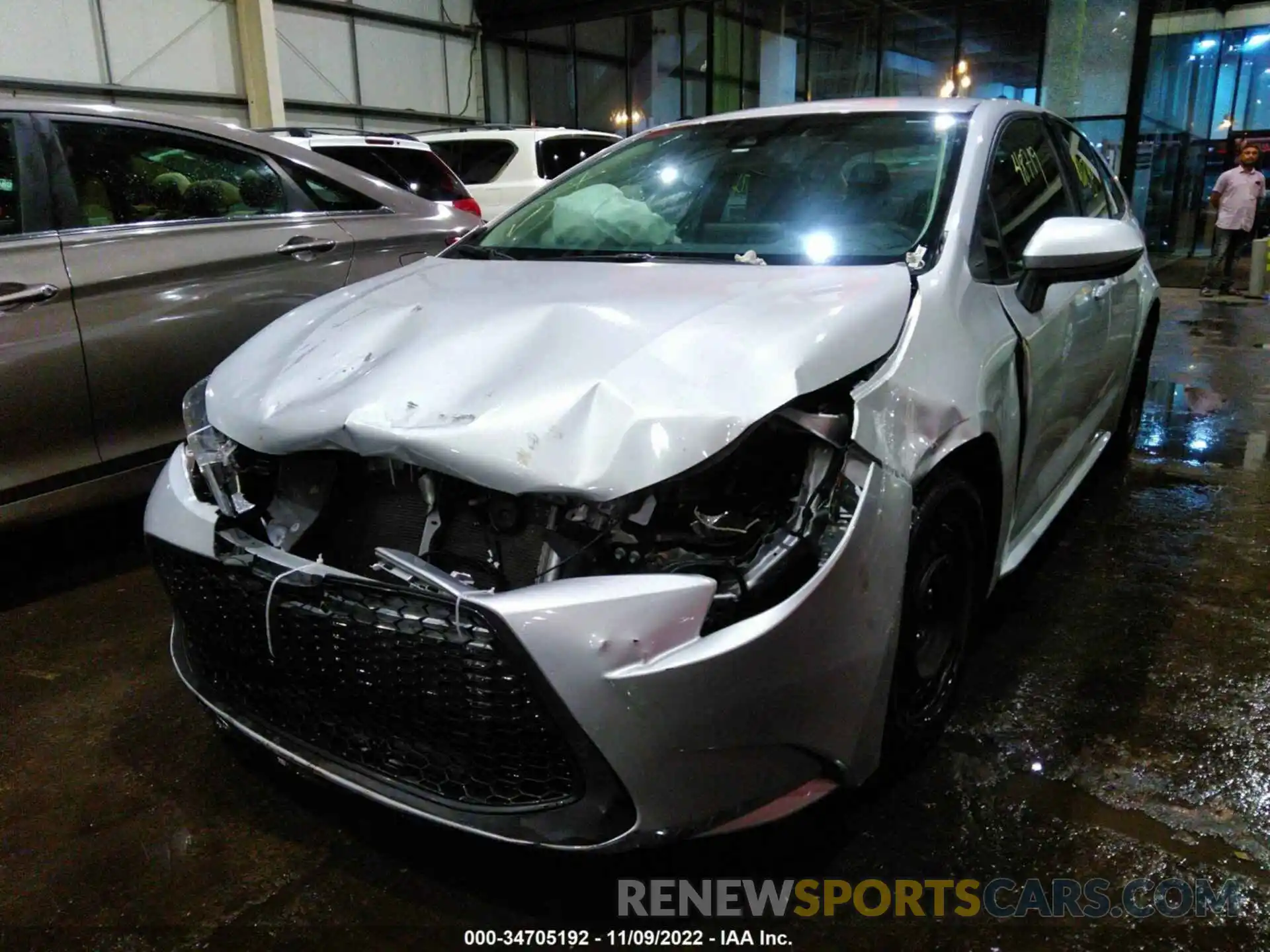 2 Photograph of a damaged car 00FEPRAE1LP120240 TOYOTA COROLLA 2020