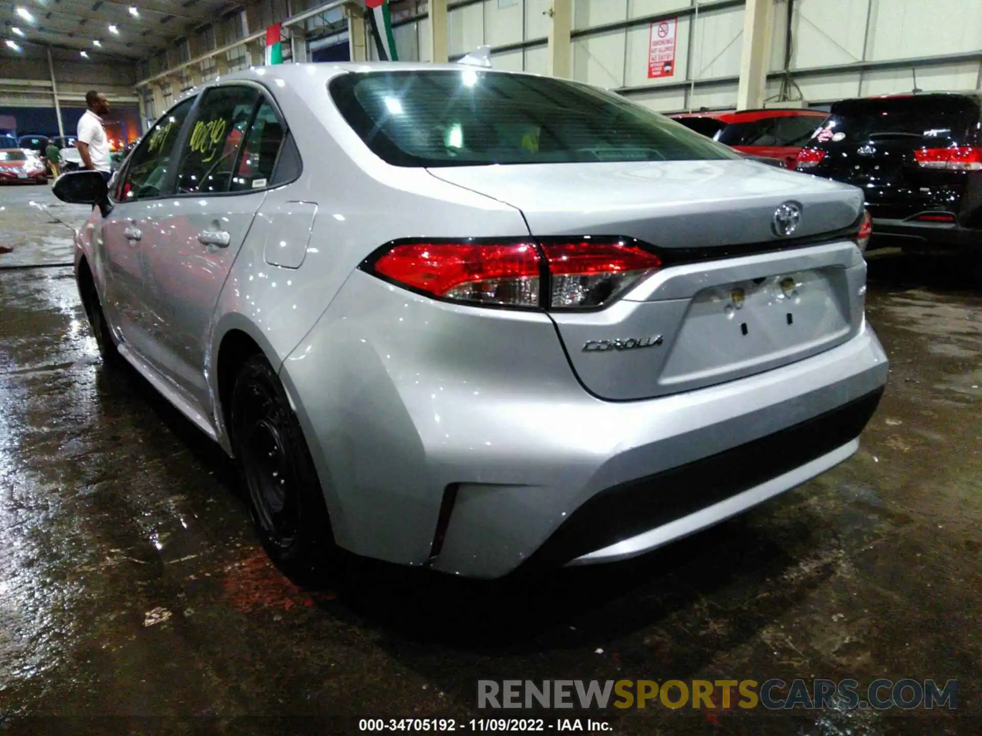 3 Photograph of a damaged car 00FEPRAE1LP120240 TOYOTA COROLLA 2020