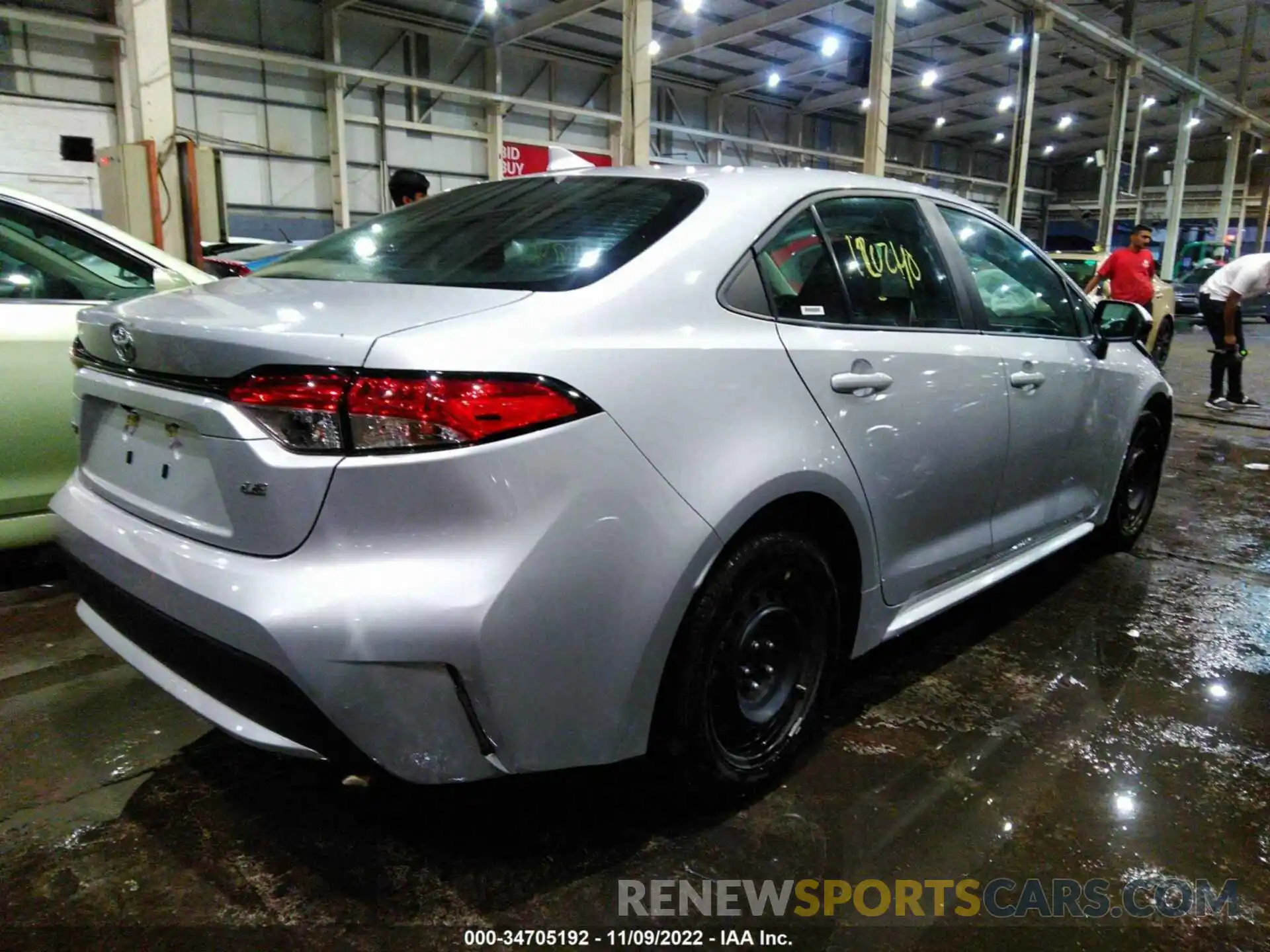 4 Photograph of a damaged car 00FEPRAE1LP120240 TOYOTA COROLLA 2020