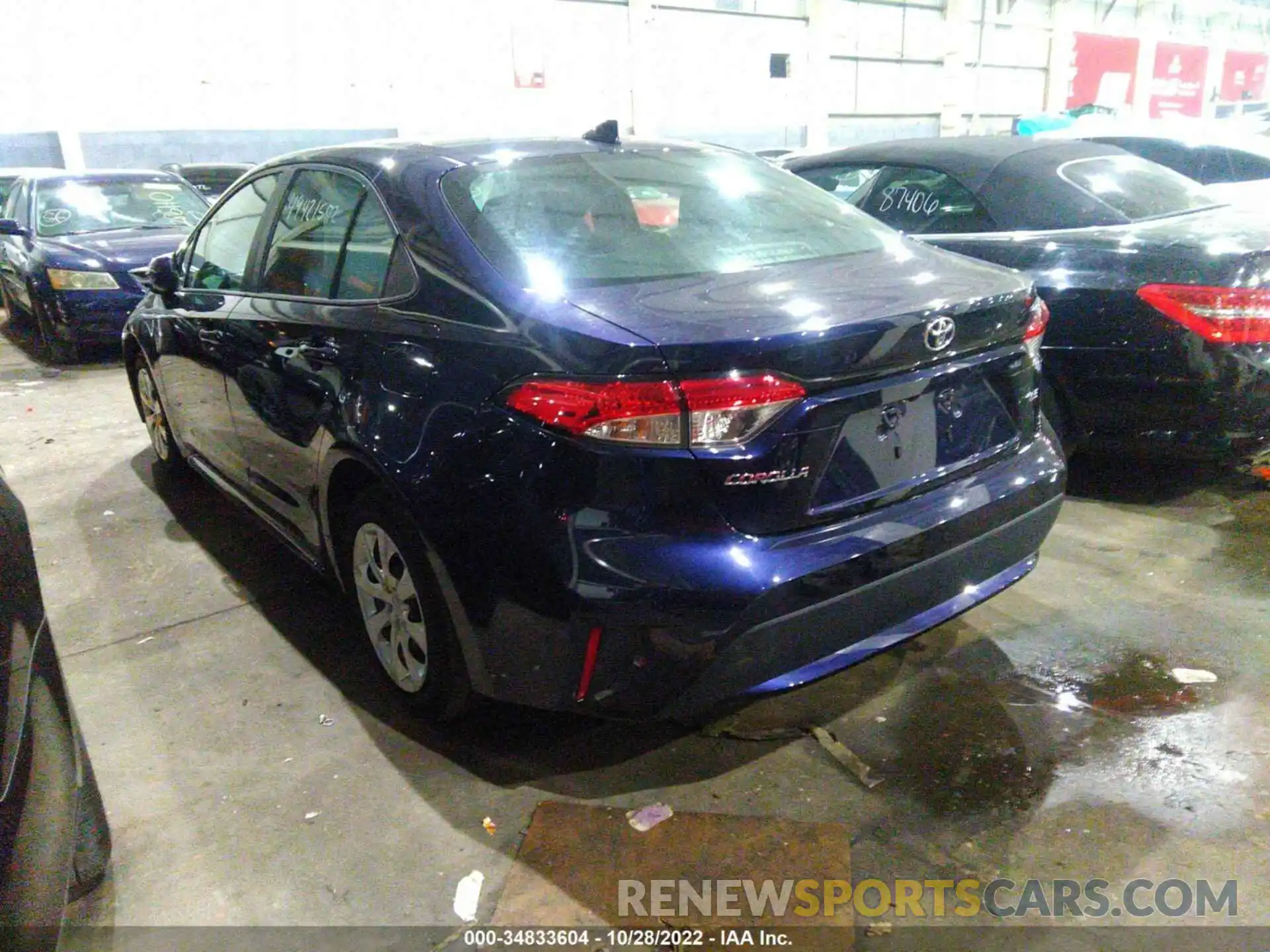 4 Photograph of a damaged car 00FEPRAE8LP088774 TOYOTA COROLLA 2020