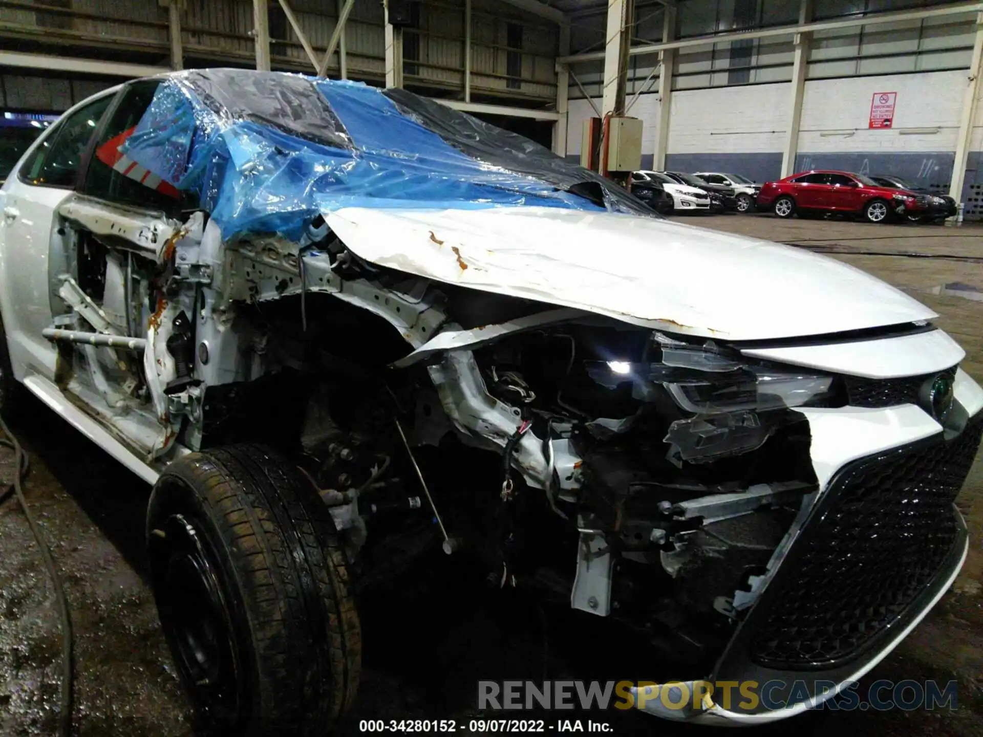 6 Photograph of a damaged car 00FEPRAEXLP097587 TOYOTA COROLLA 2020