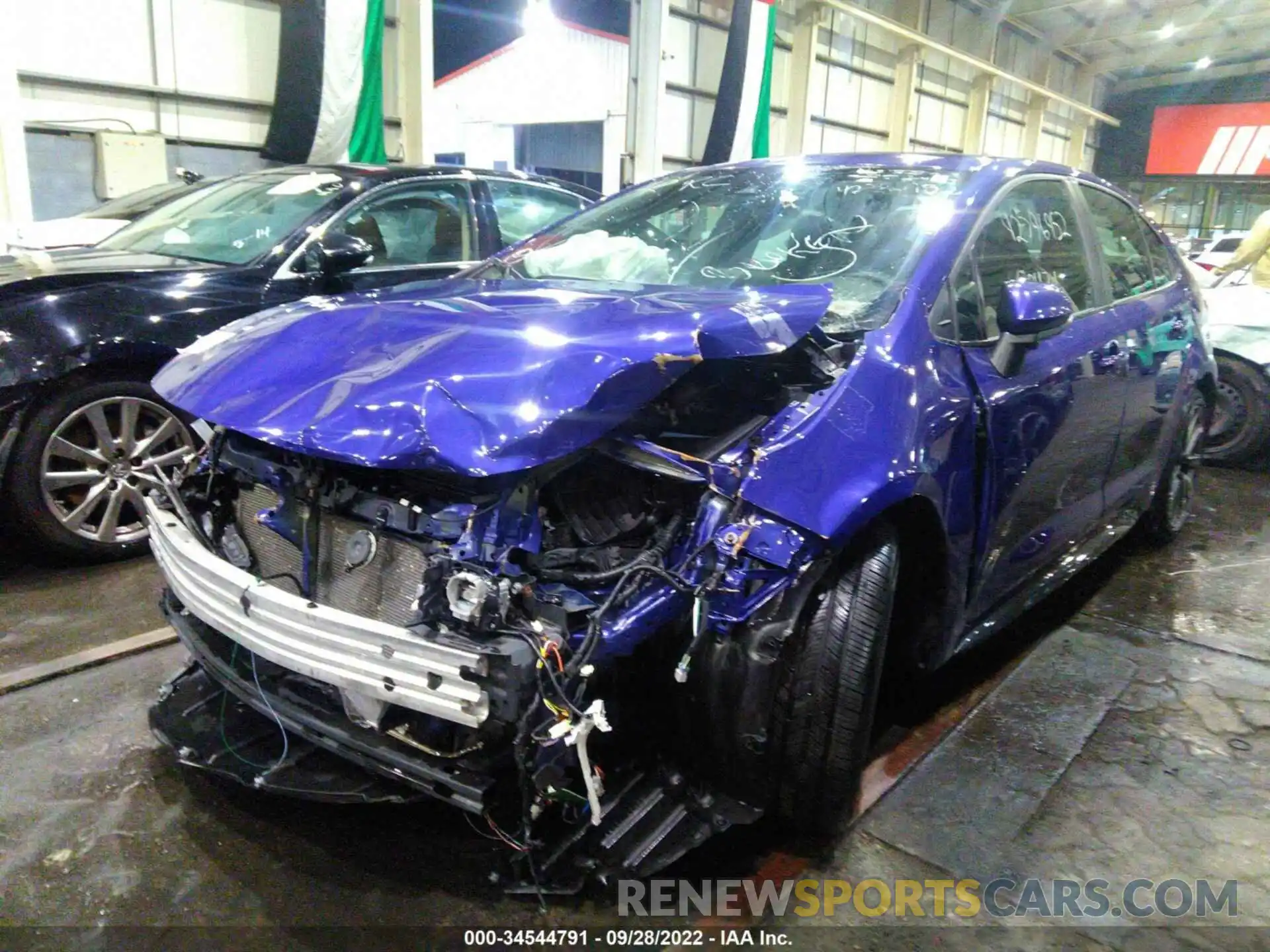 2 Photograph of a damaged car 00FS4RCE8LP025957 TOYOTA COROLLA 2020