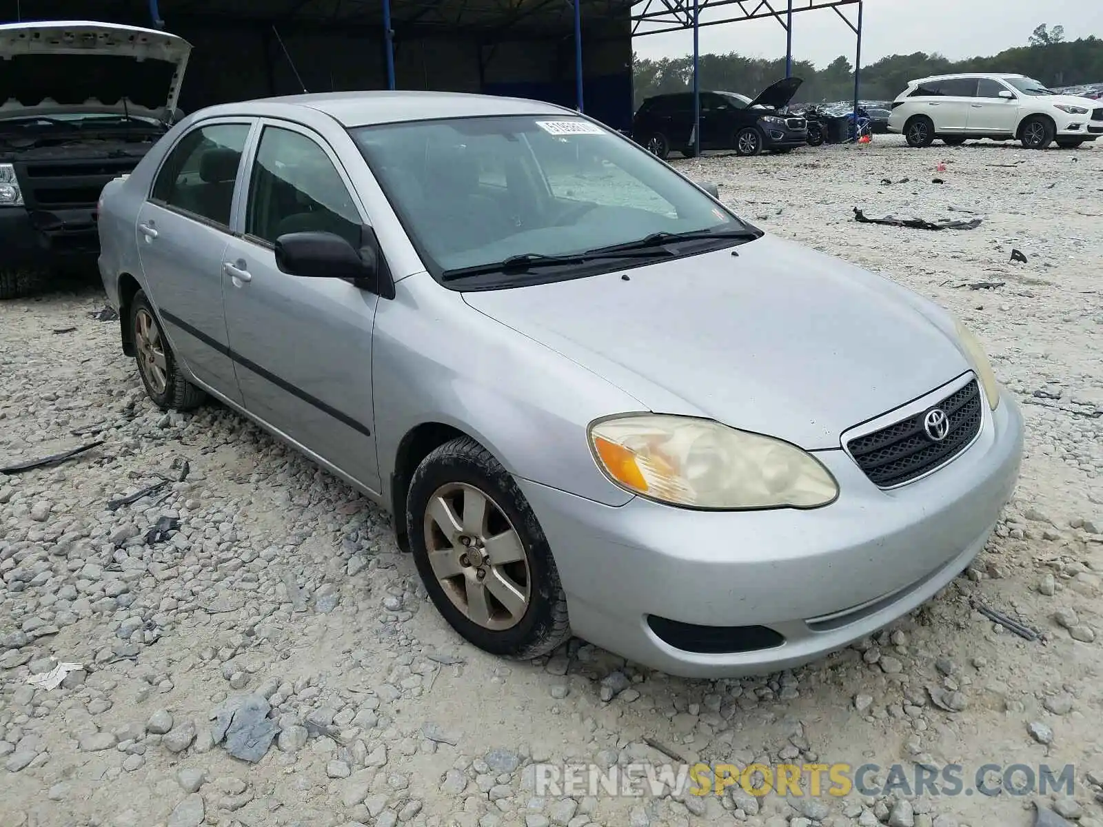 1 Photograph of a damaged car 1NXBR32E37Z784620 TOYOTA COROLLA 2020