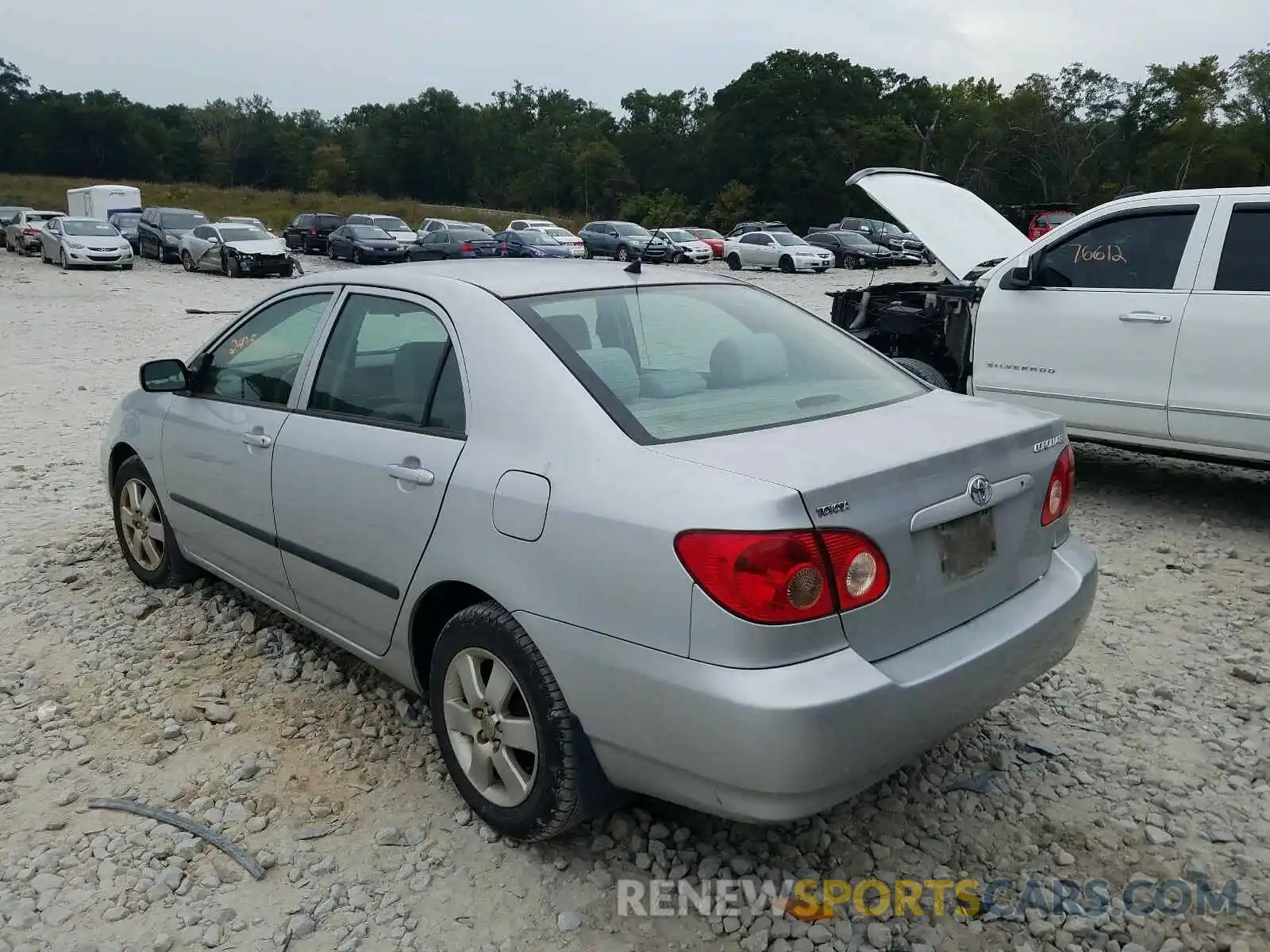 3 Photograph of a damaged car 1NXBR32E37Z784620 TOYOTA COROLLA 2020