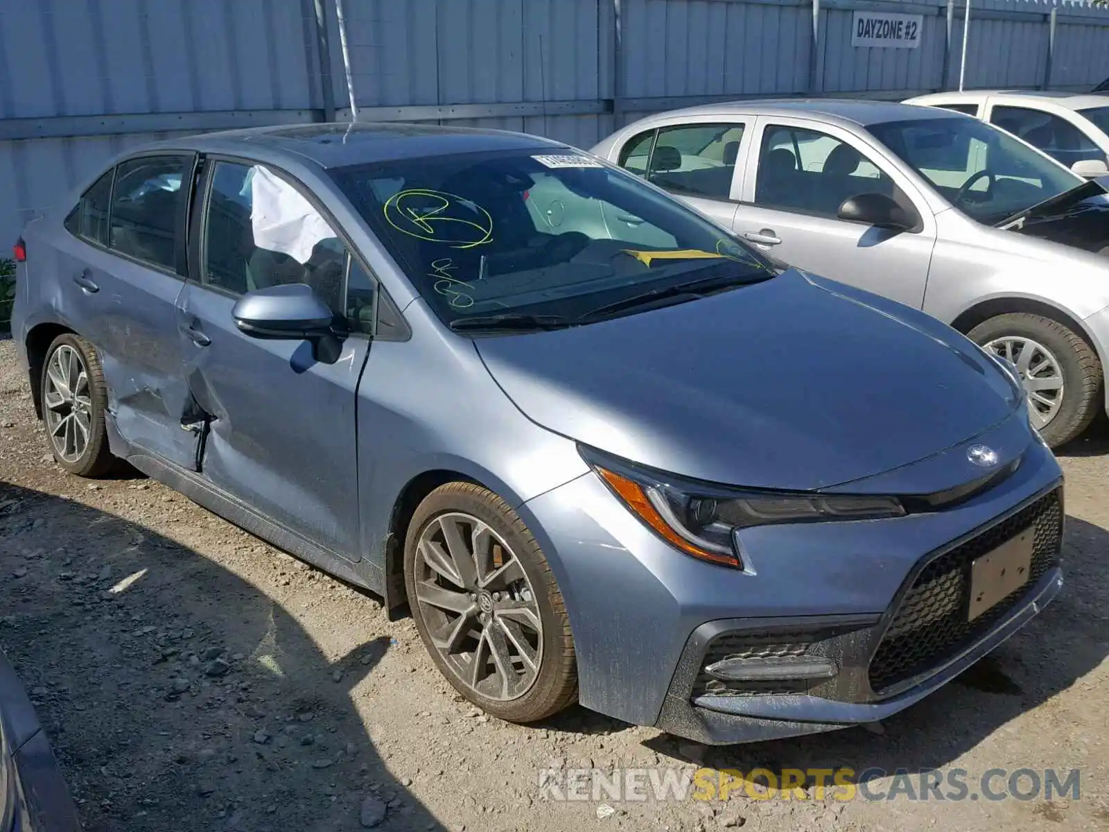 1 Photograph of a damaged car 5YFB4RBE0LP001931 TOYOTA COROLLA 2020