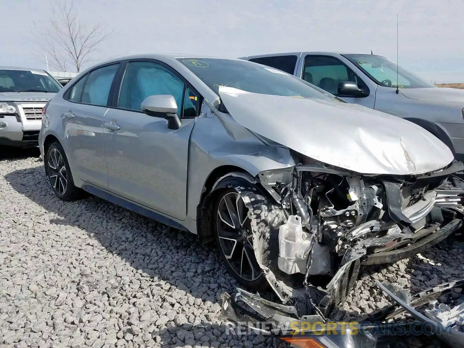 1 Photograph of a damaged car 5YFB4RBE0LP003114 TOYOTA COROLLA 2020