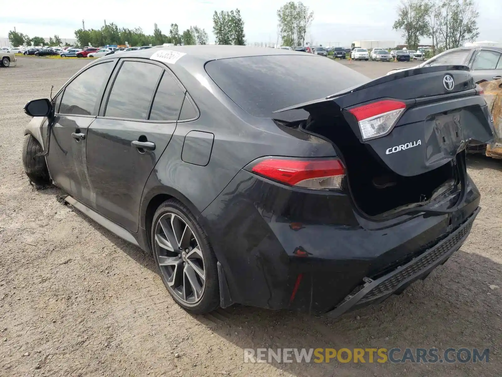 3 Photograph of a damaged car 5YFB4RBE0LP005459 TOYOTA COROLLA 2020