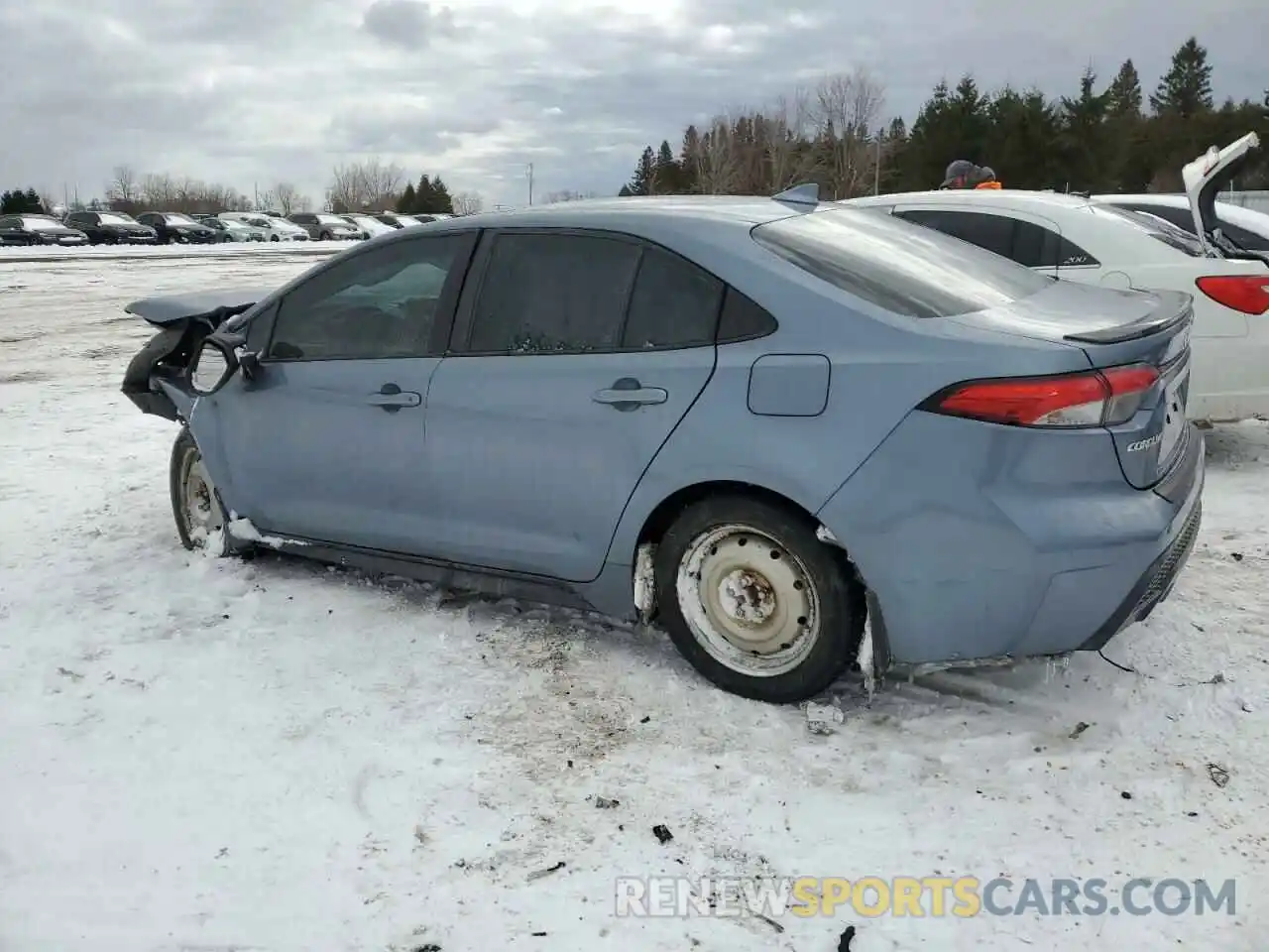 2 Photograph of a damaged car 5YFB4RBE1LP003445 TOYOTA COROLLA 2020