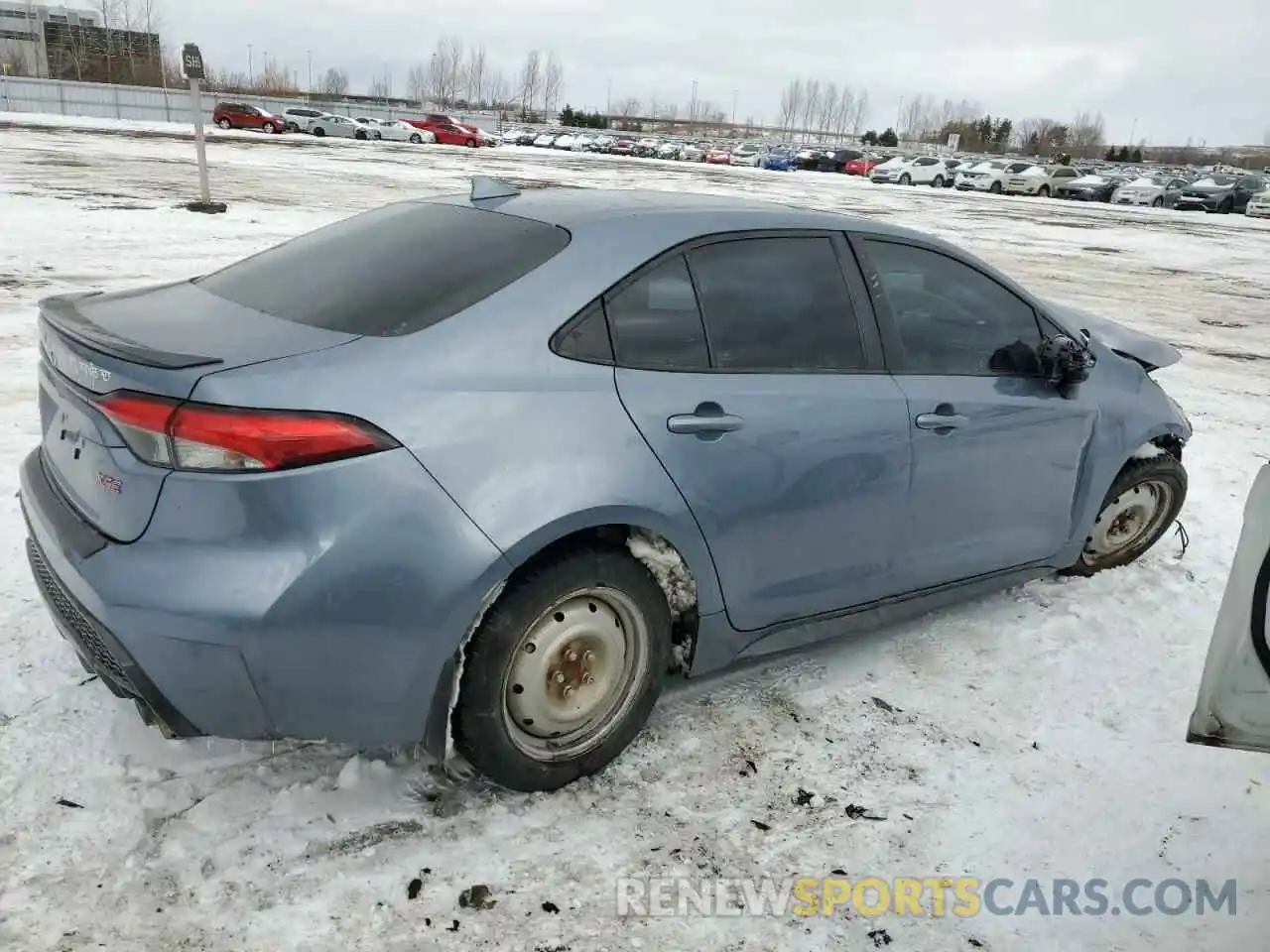 3 Photograph of a damaged car 5YFB4RBE1LP003445 TOYOTA COROLLA 2020