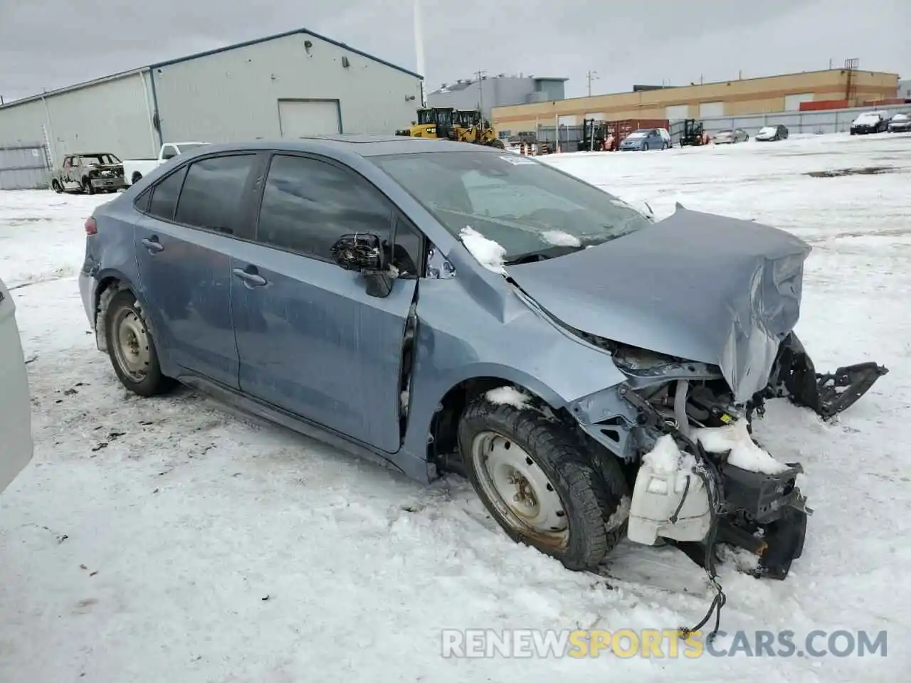 4 Photograph of a damaged car 5YFB4RBE1LP003445 TOYOTA COROLLA 2020