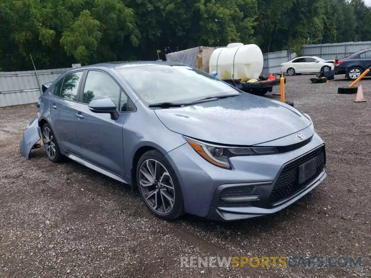 1 Photograph of a damaged car 5YFB4RBE1LP006443 TOYOTA COROLLA 2020