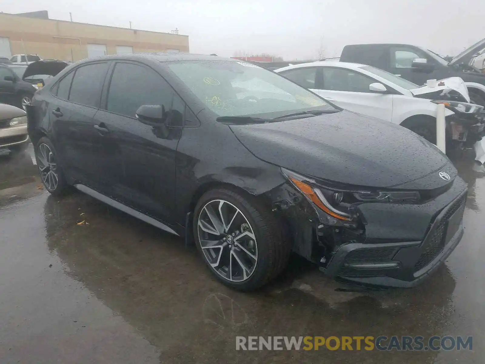 1 Photograph of a damaged car 5YFB4RBE6LP001254 TOYOTA COROLLA 2020