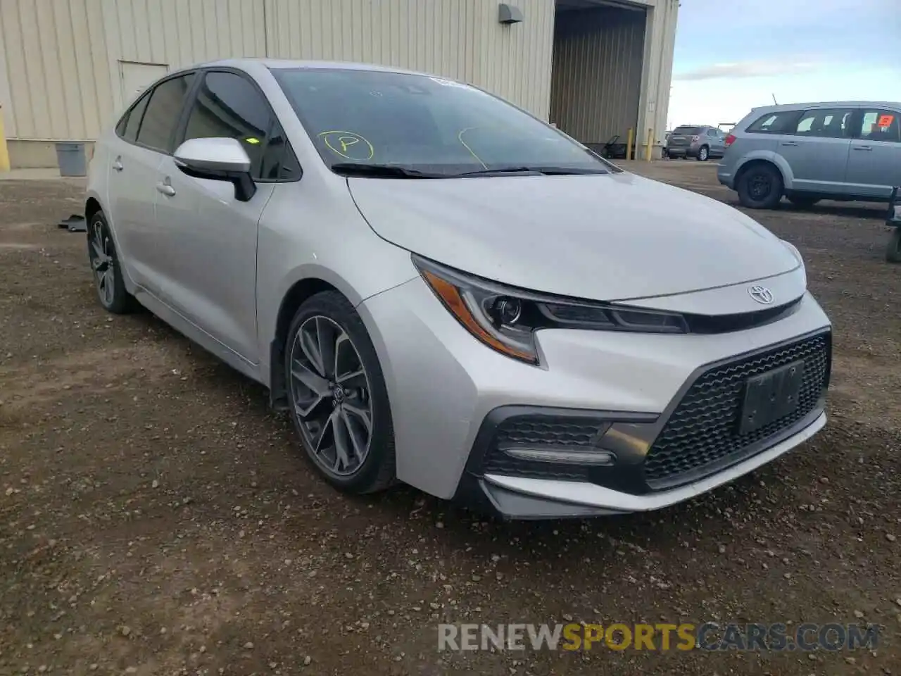 1 Photograph of a damaged car 5YFB4RBE7LP010870 TOYOTA COROLLA 2020