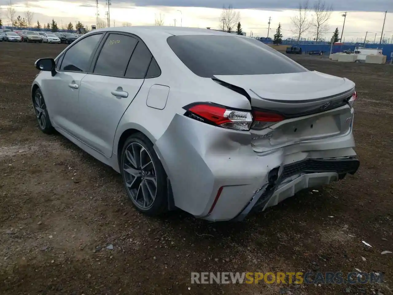 3 Photograph of a damaged car 5YFB4RBE7LP010870 TOYOTA COROLLA 2020