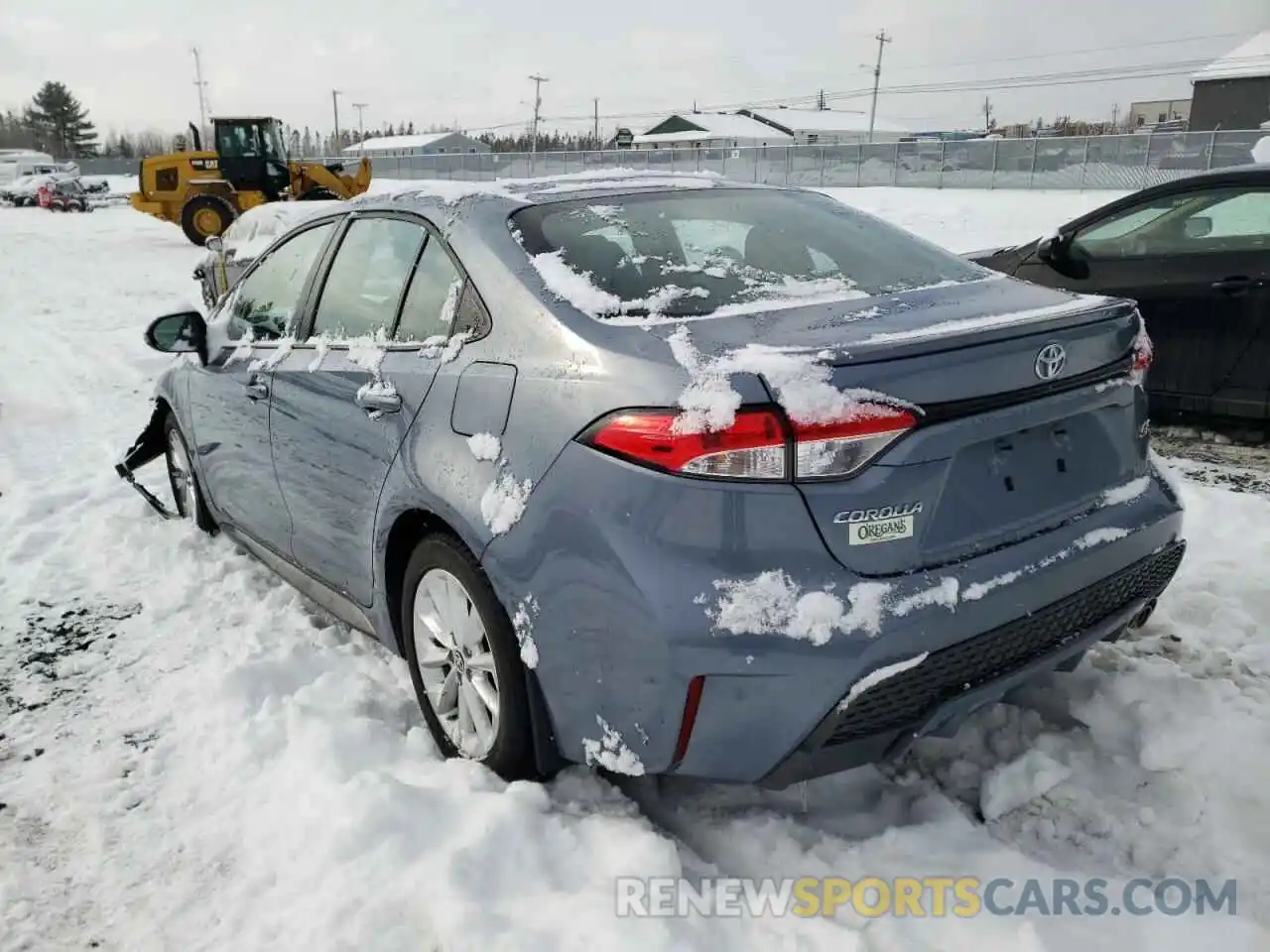 3 Photograph of a damaged car 5YFB4RBE8LP048561 TOYOTA COROLLA 2020