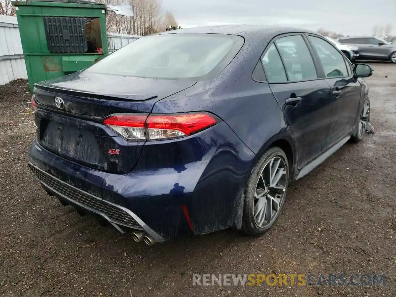 4 Photograph of a damaged car 5YFB4RBE9LP023877 TOYOTA COROLLA 2020