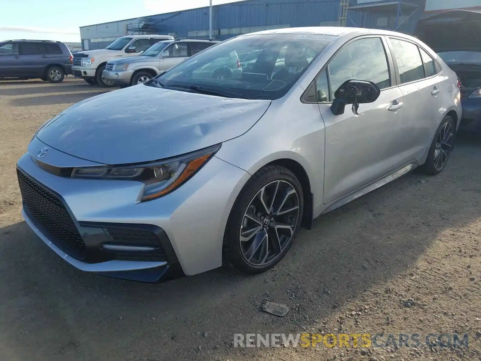 2 Photograph of a damaged car 5YFB4RBEXLP001189 TOYOTA COROLLA 2020