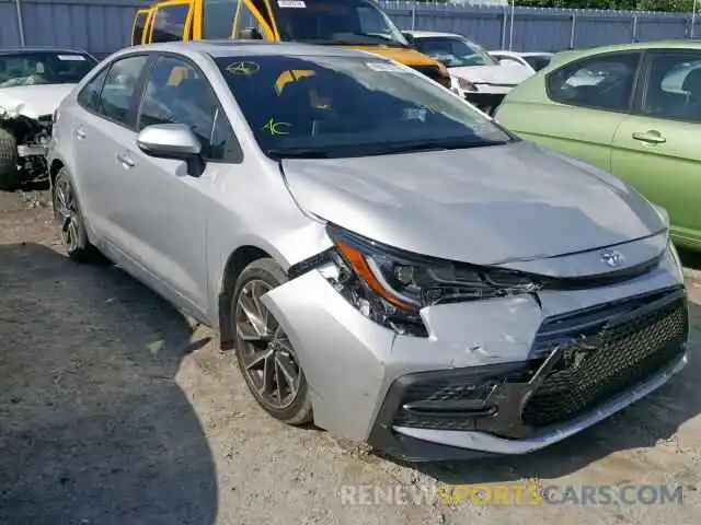 1 Photograph of a damaged car 5YFB4RBEXLP002116 TOYOTA COROLLA 2020