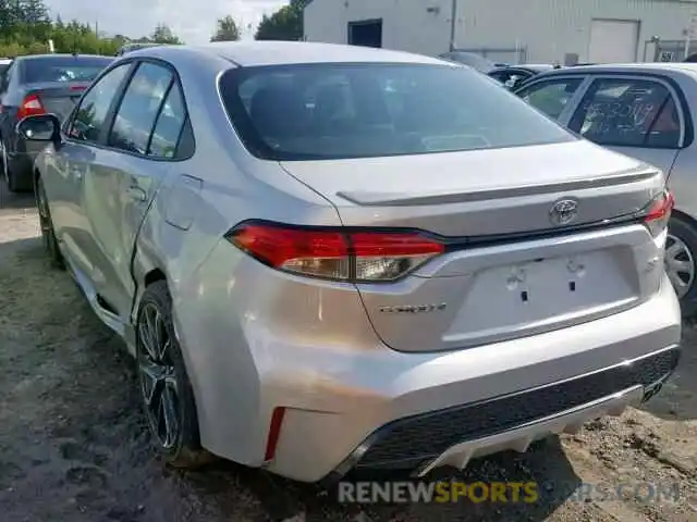 3 Photograph of a damaged car 5YFB4RBEXLP002116 TOYOTA COROLLA 2020