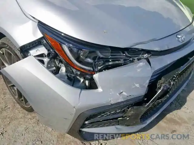 9 Photograph of a damaged car 5YFB4RBEXLP002116 TOYOTA COROLLA 2020