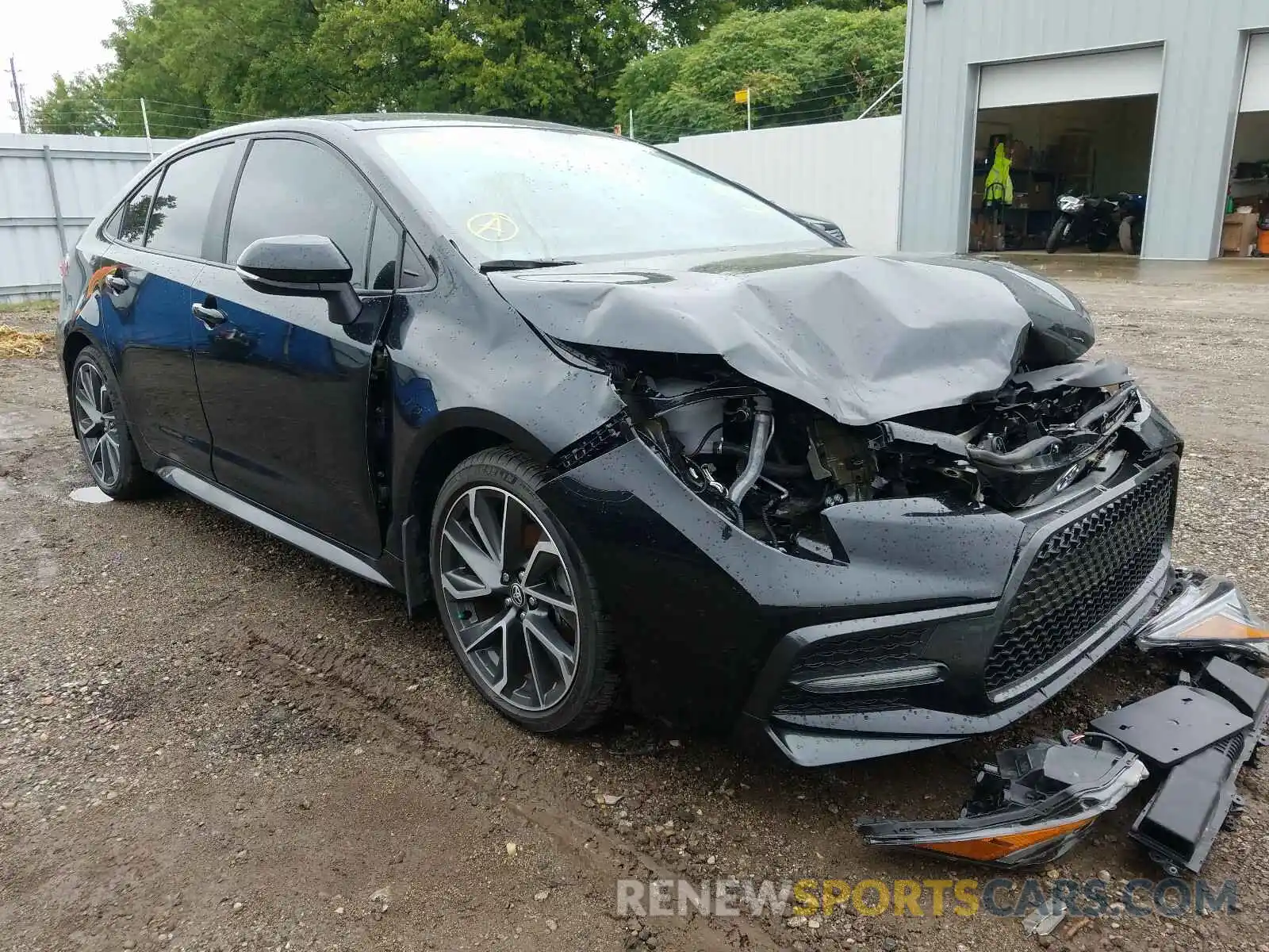 1 Photograph of a damaged car 5YFB4RBEXLP018879 TOYOTA COROLLA 2020