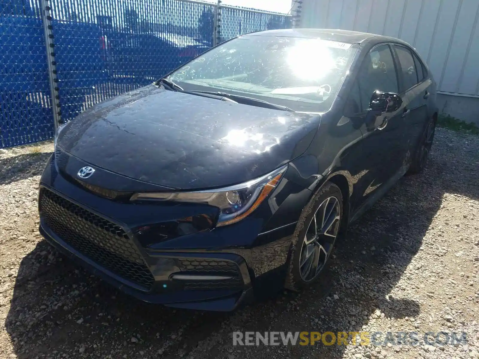 2 Photograph of a damaged car 5YFB4RBEXLP019028 TOYOTA COROLLA 2020